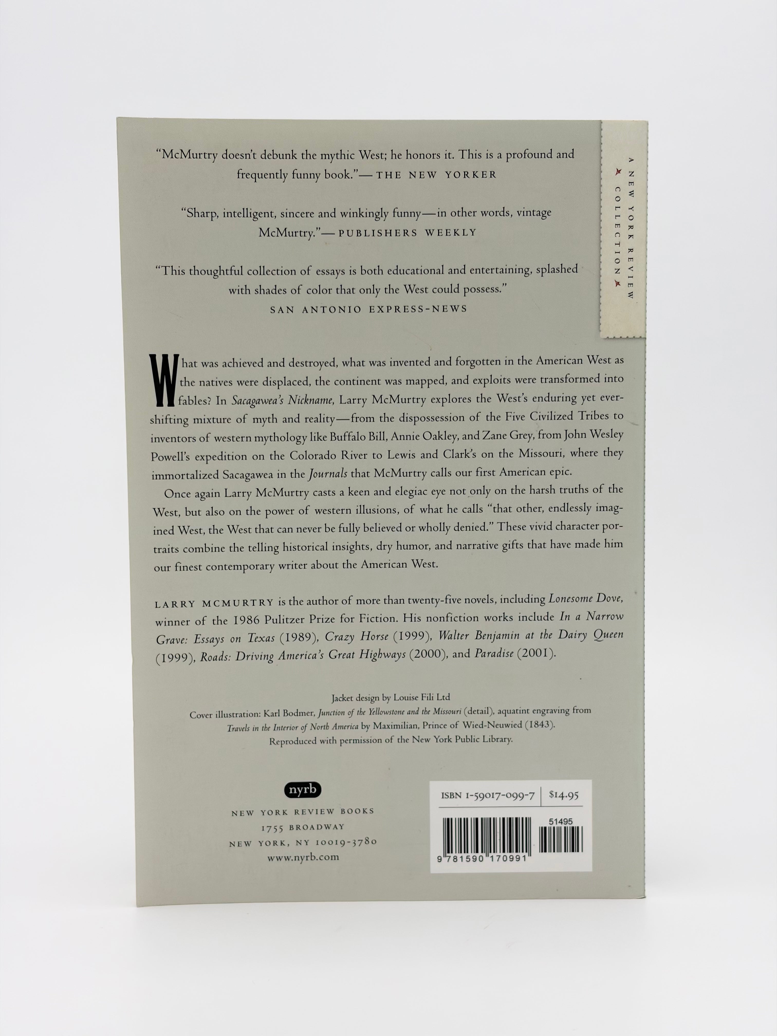 Sacagawea's Nickname - Essays on the American West by Larry McMurtry