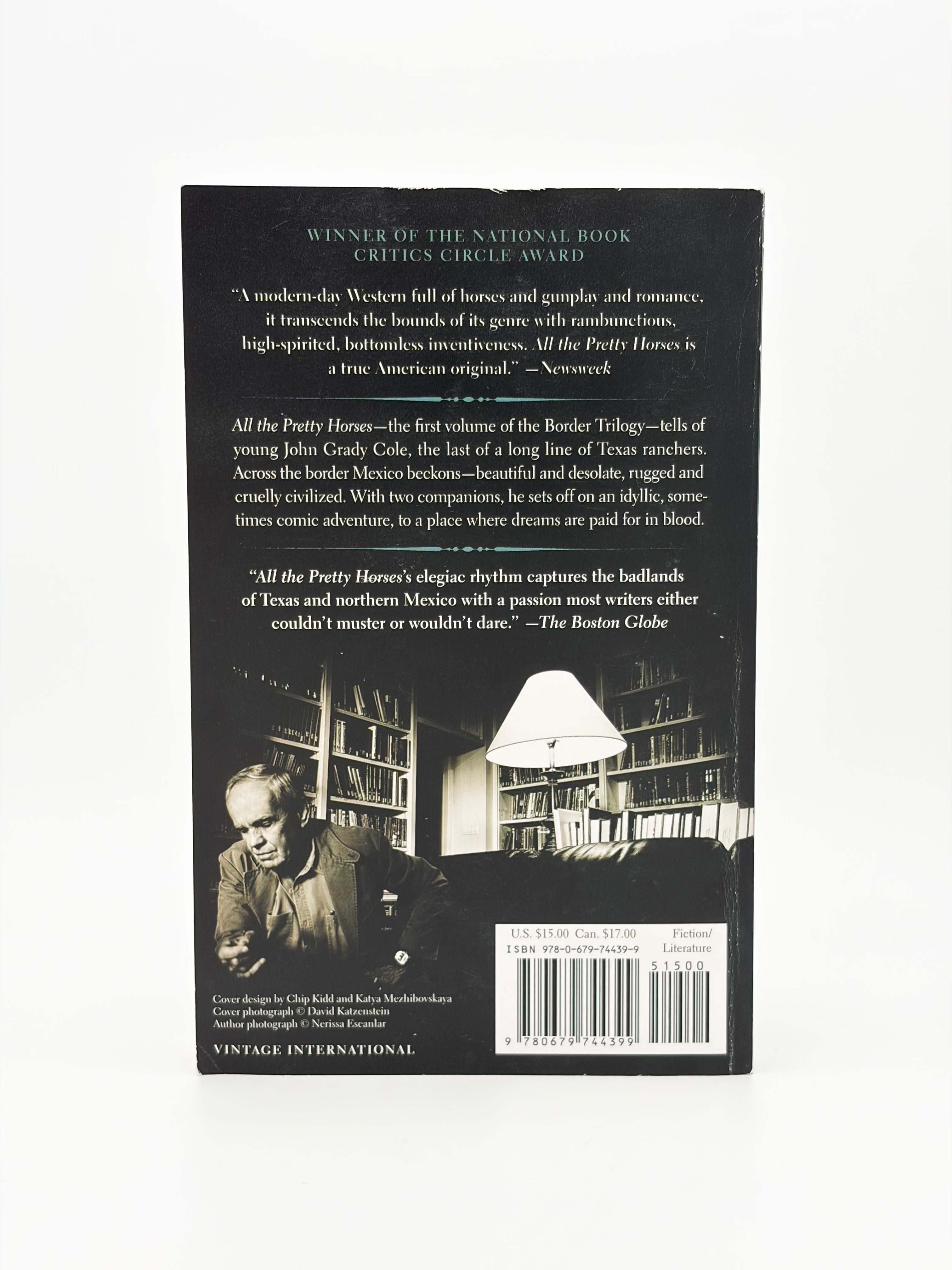 All the Pretty Horses by Cormac McCarthy