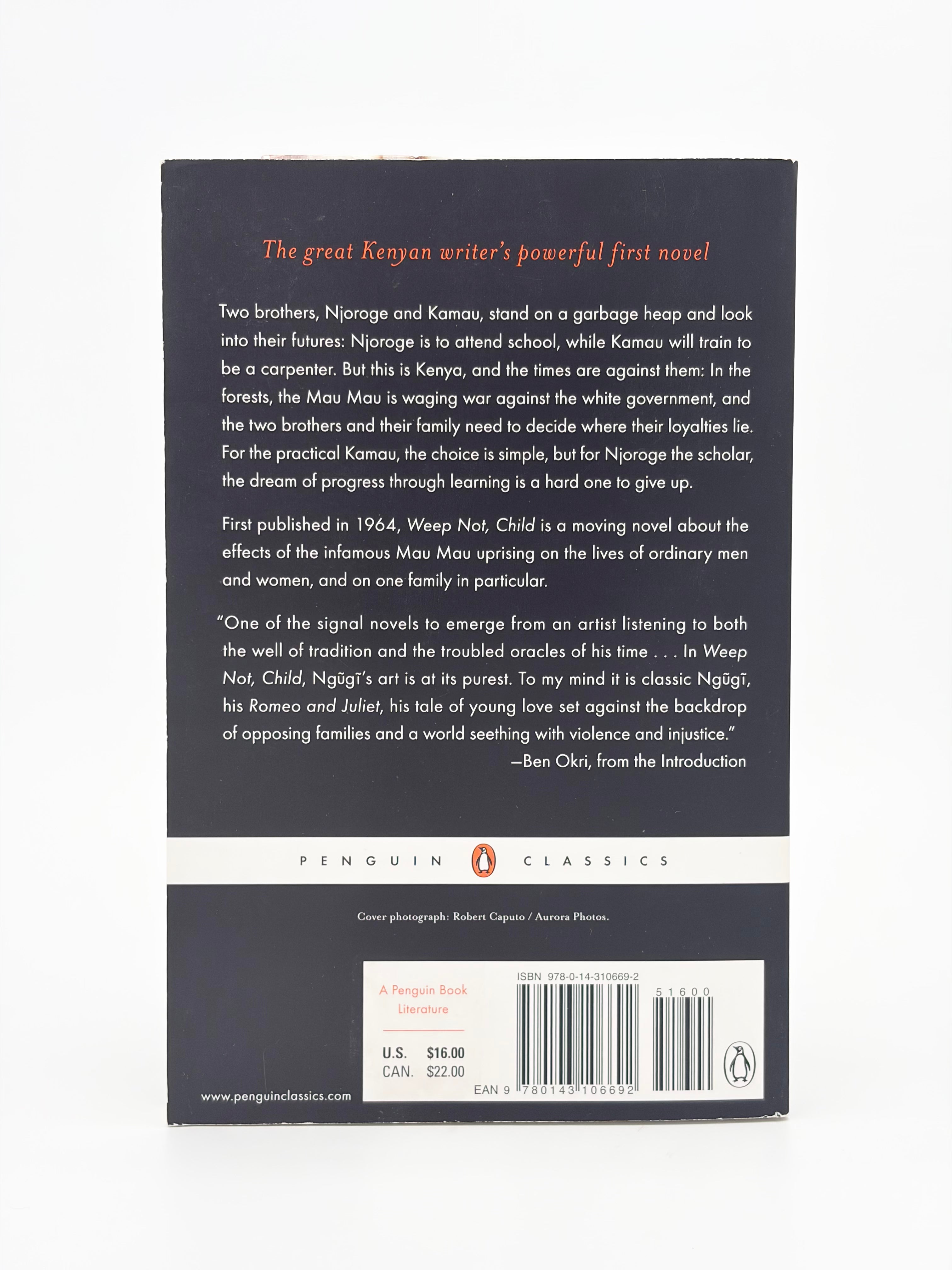 Weep Not, Child by Ngũgĩ Wa Thiong'O