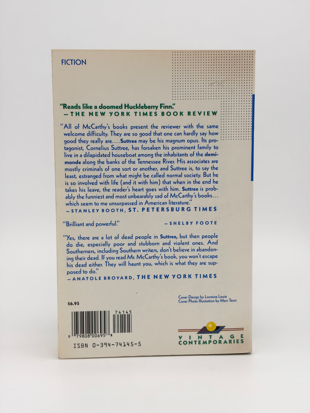 Suttree by Cormac McCarthy