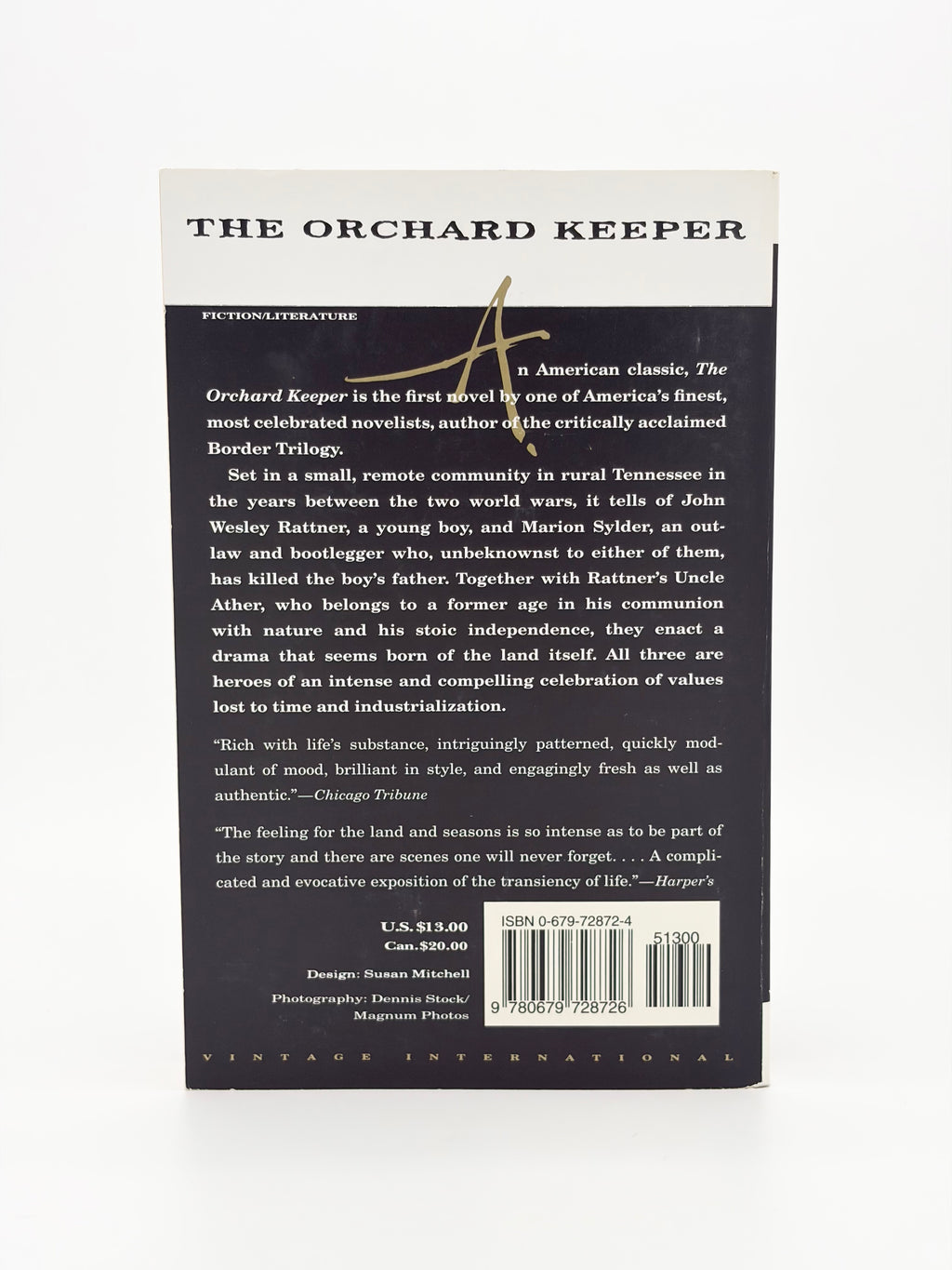 The Orchard Keeper by Cormac McCarthy