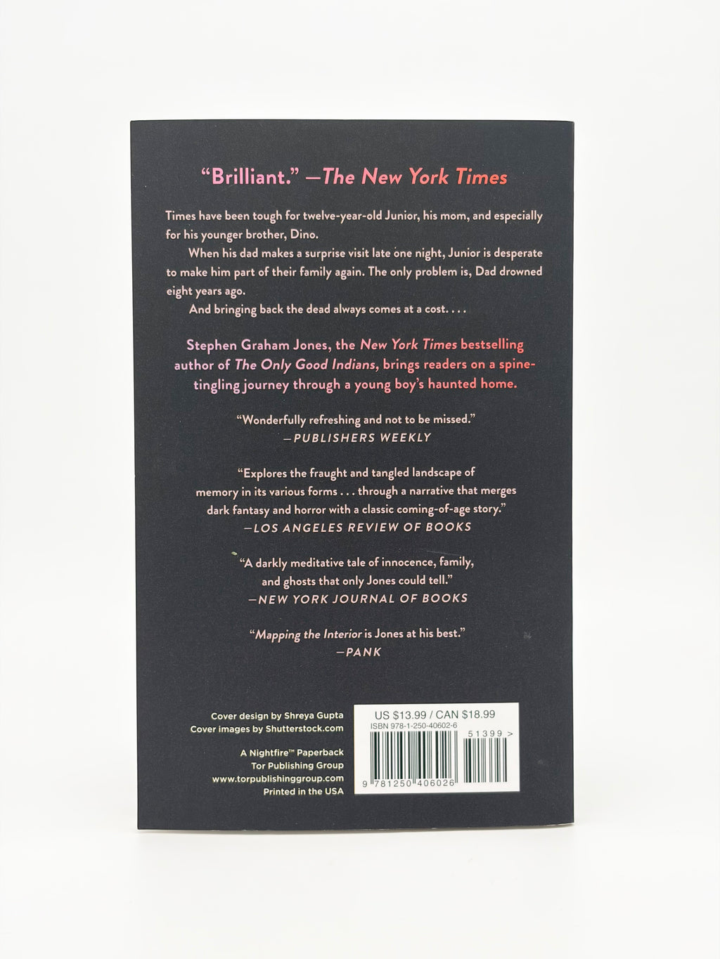 Mapping the Interior by Stephen Graham Jones
