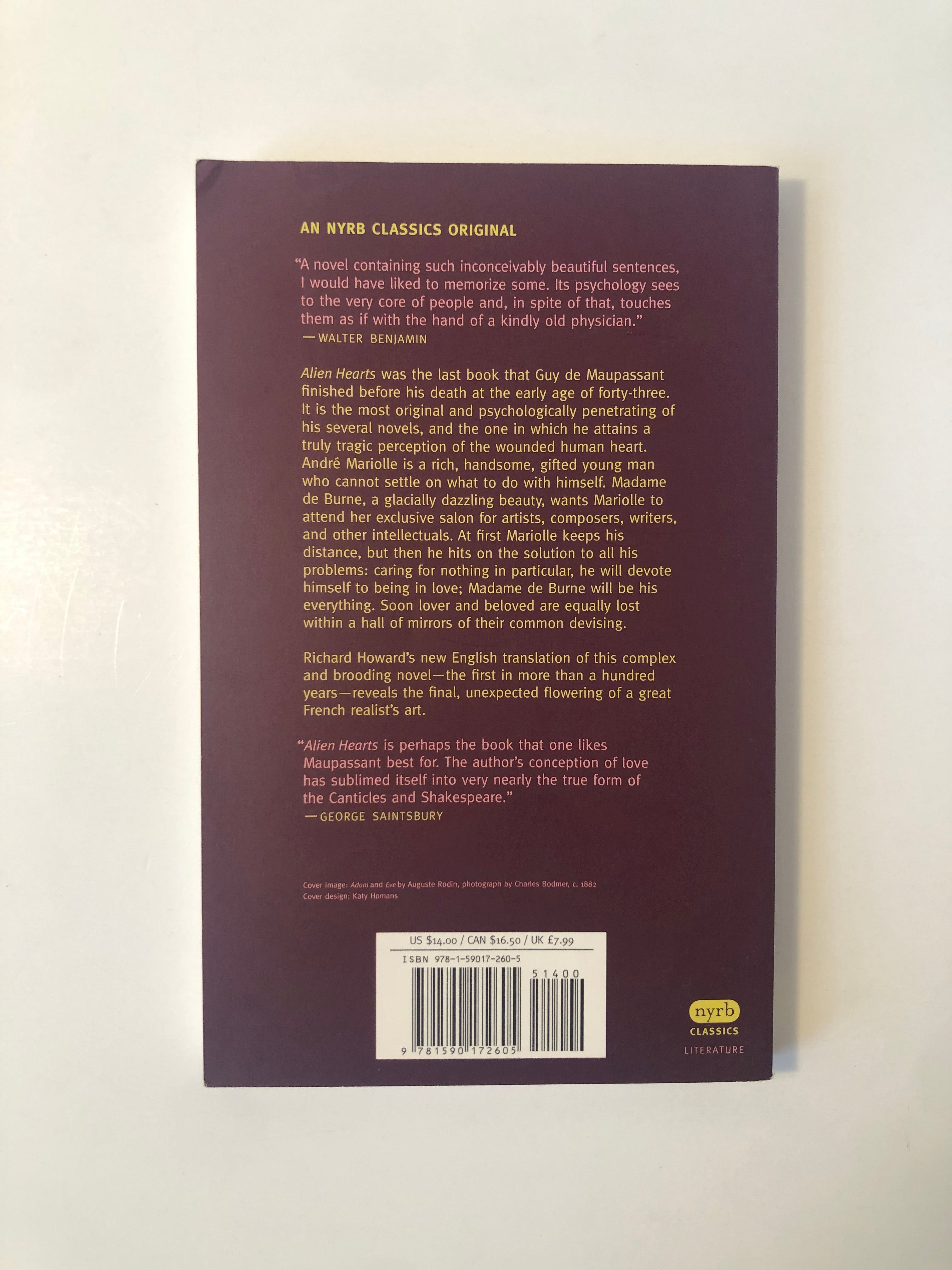 Alien Hearts by Guy de Maupassant - NYRB Classics