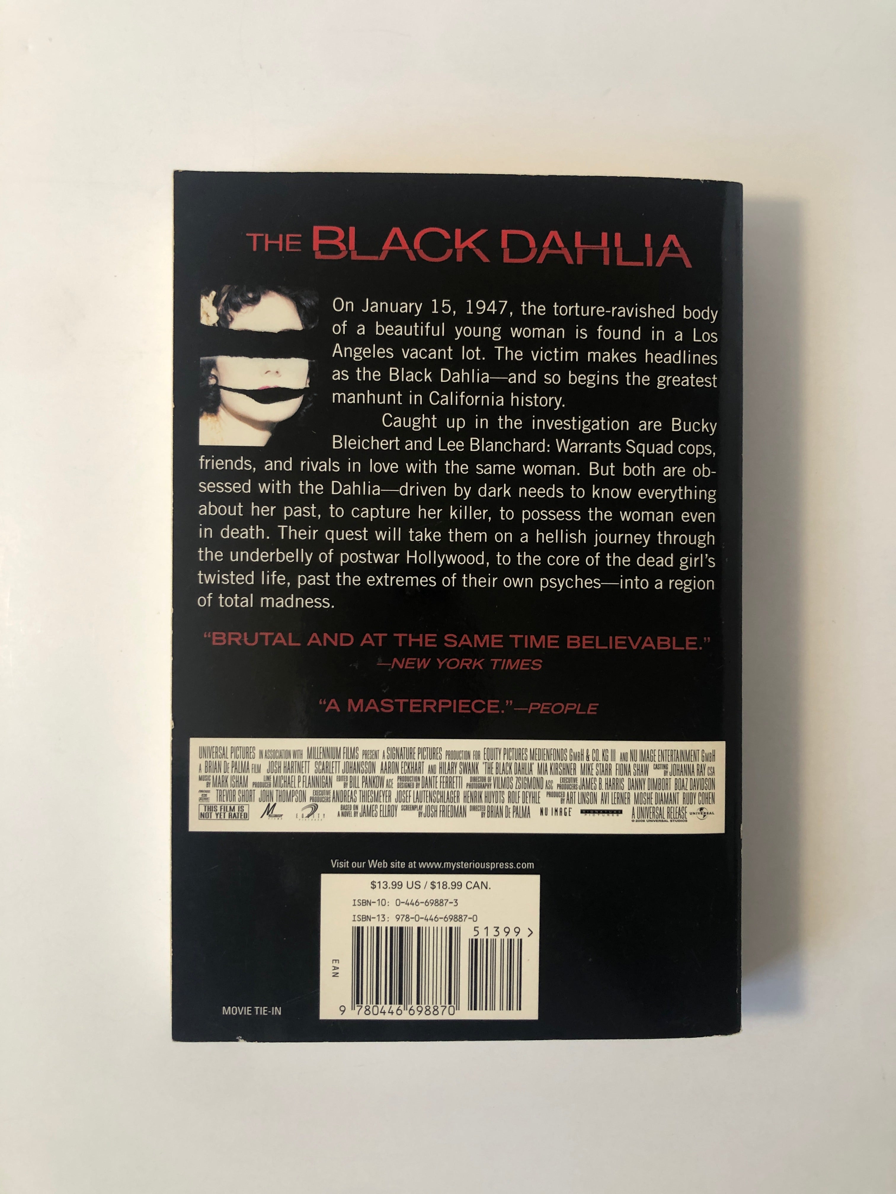 The Black Dahlia by James Ellroy