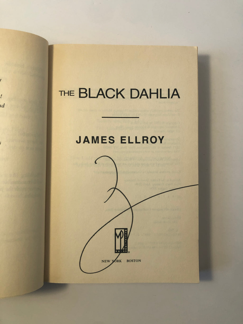 The Black Dahlia by James Ellroy