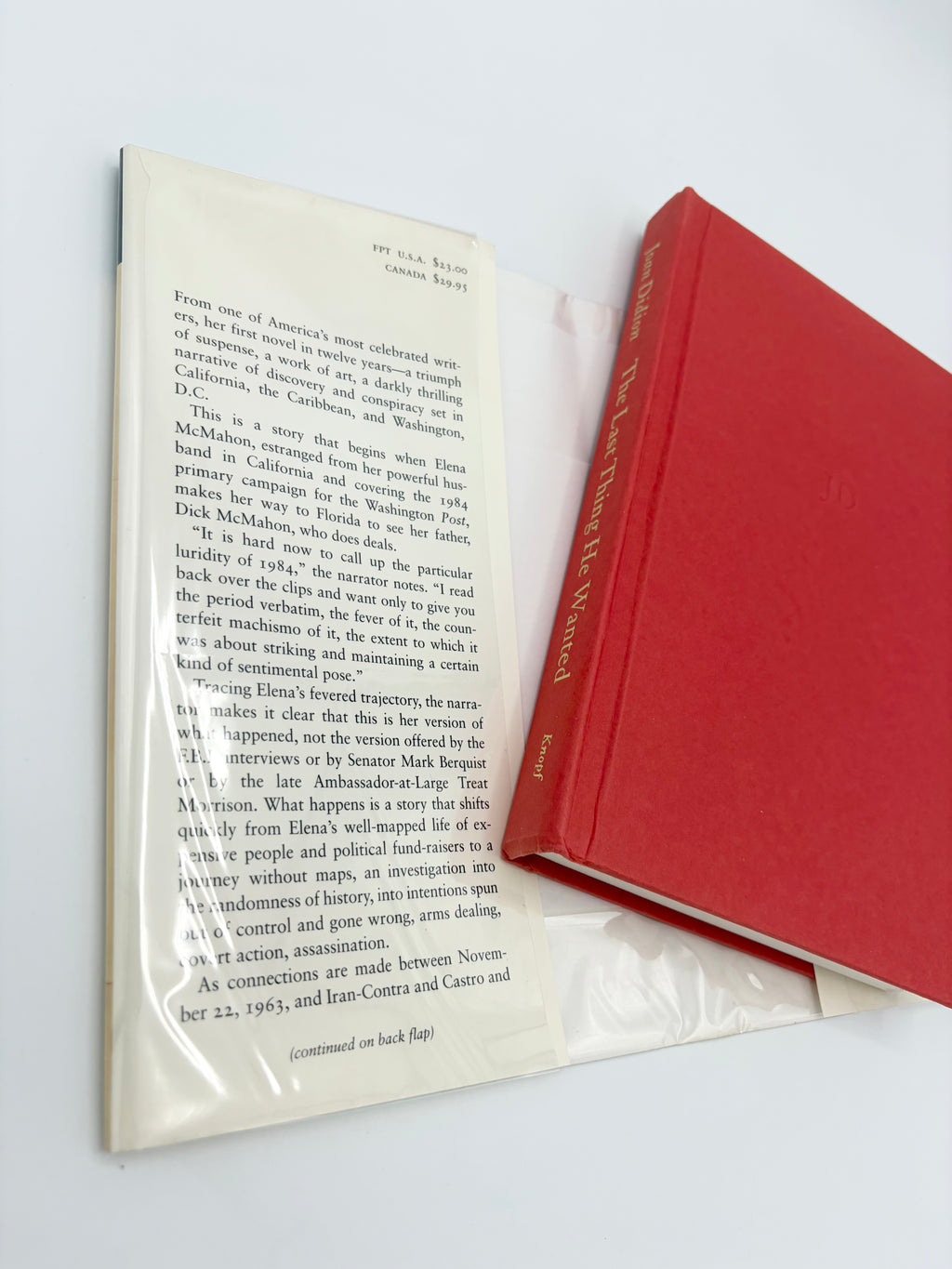 The Last Thing He Wanted by Joan Didion