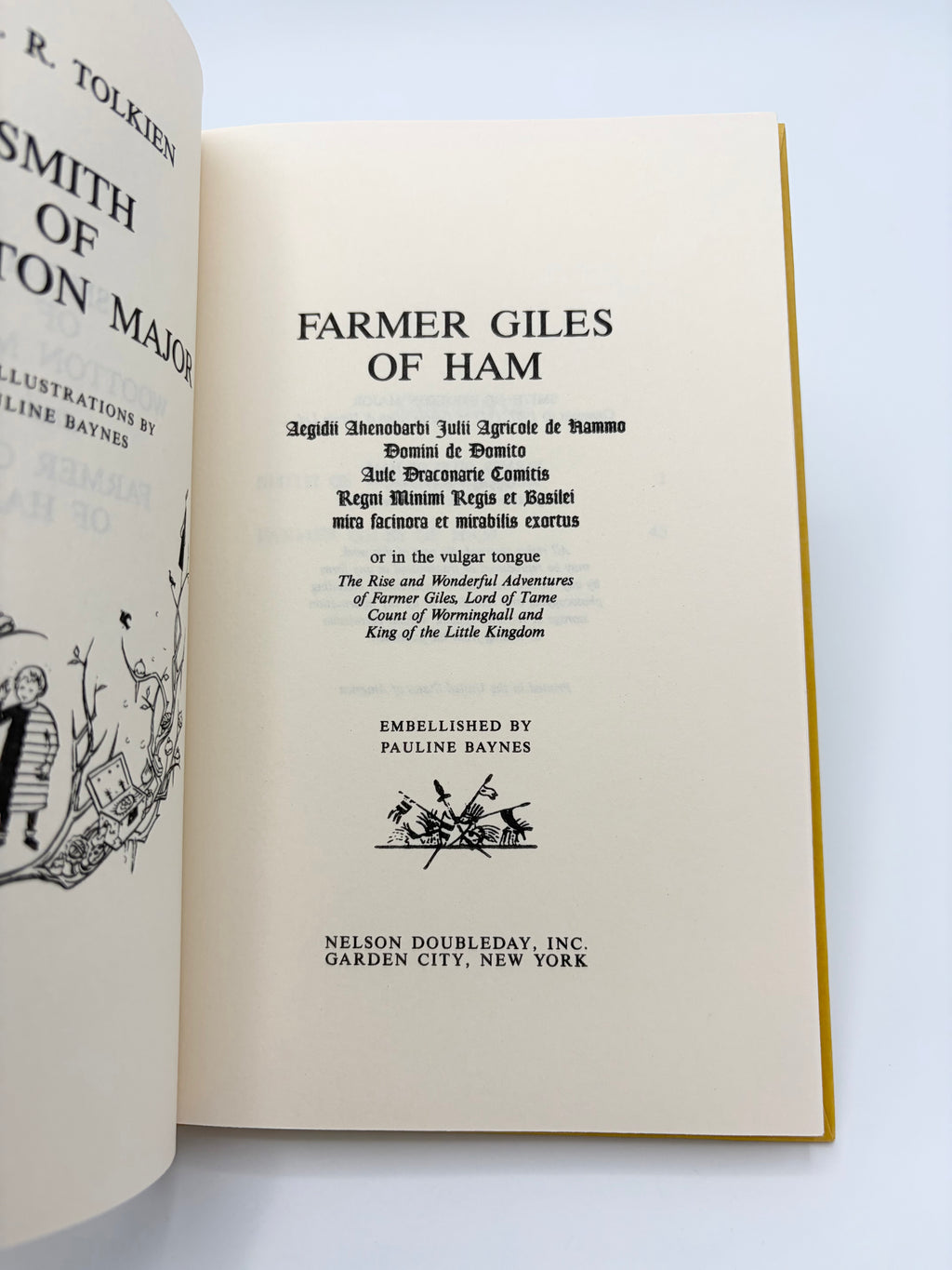 Smith of Wootton Major & Farmer Giles of Ham by J.R.R. Tolkien