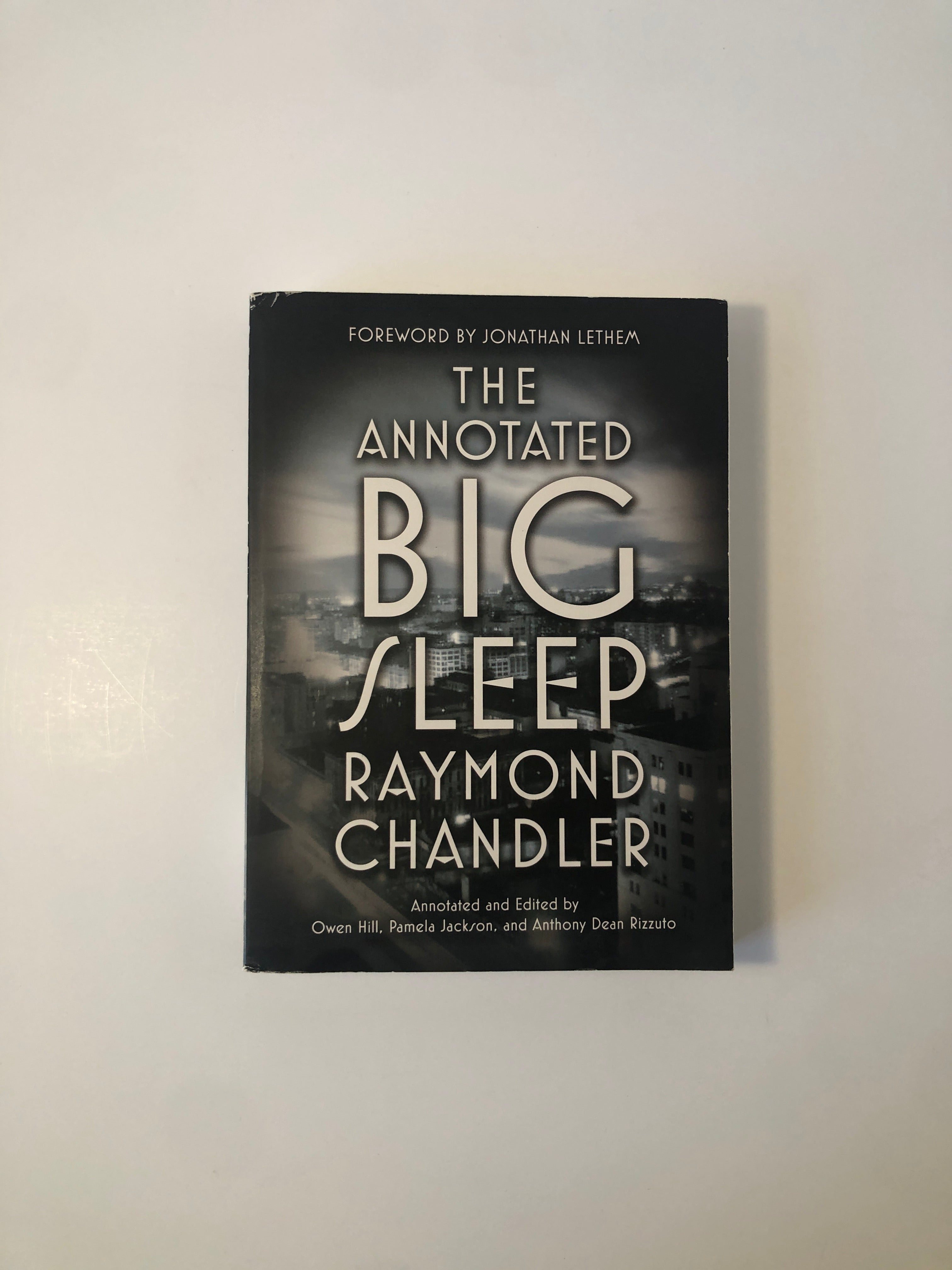The Annotated Big Sleep by Raymond Chandler