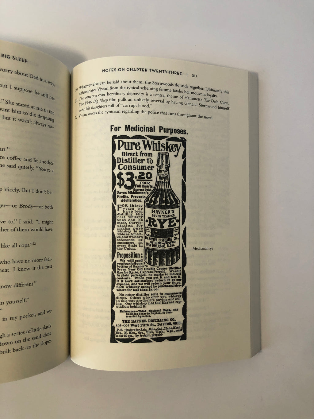 The Annotated Big Sleep by Raymond Chandler