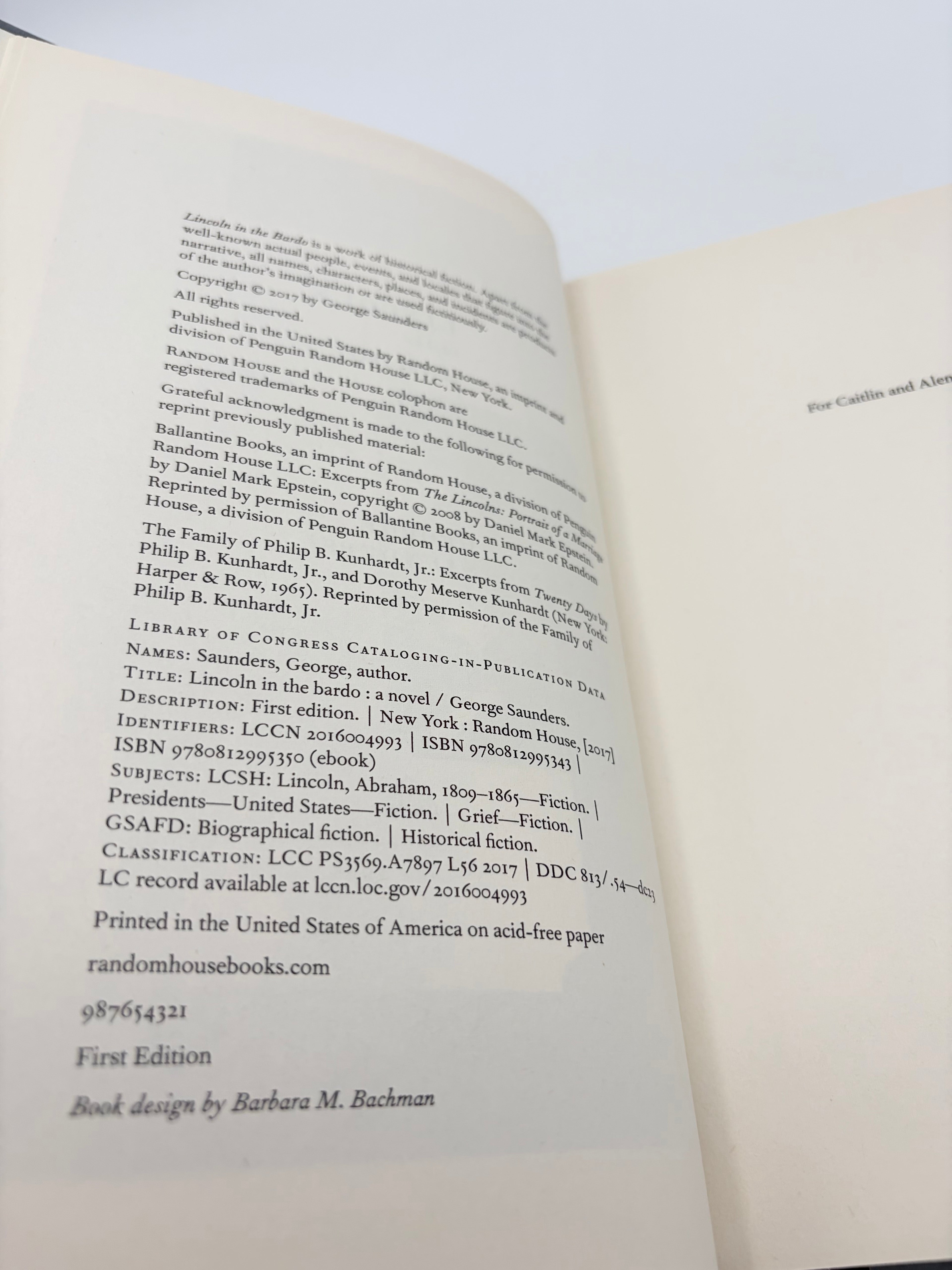 Lincoln in the Bardo by George Saunders