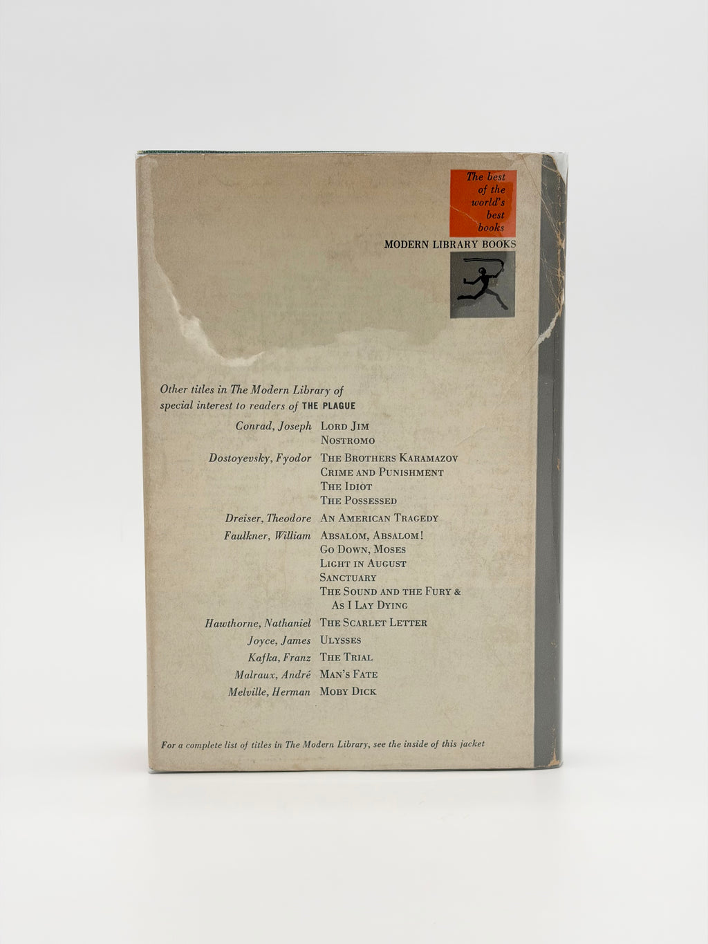 The Plague by Albert Camus - Modern Library