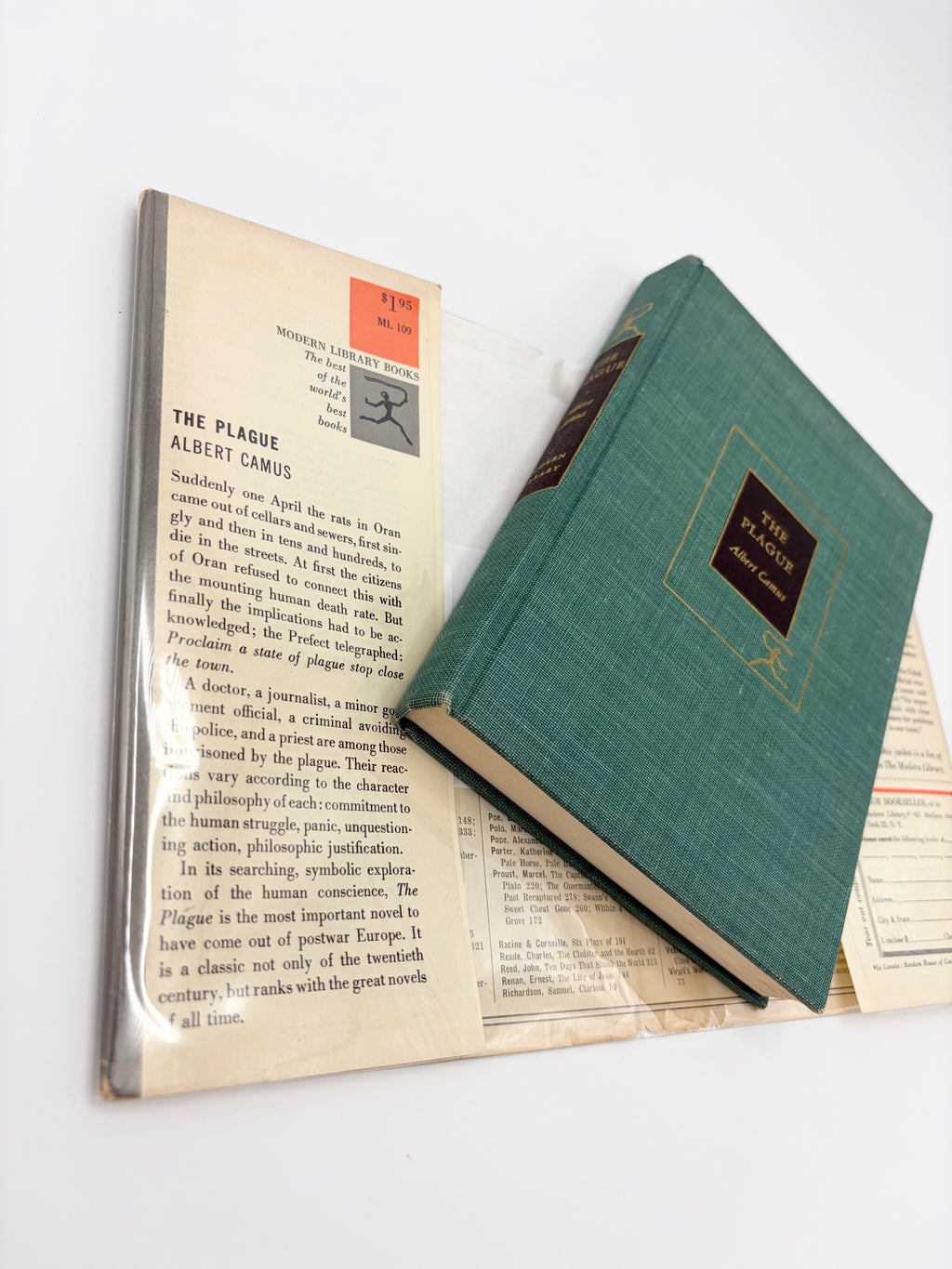 The Plague by Albert Camus - Modern Library