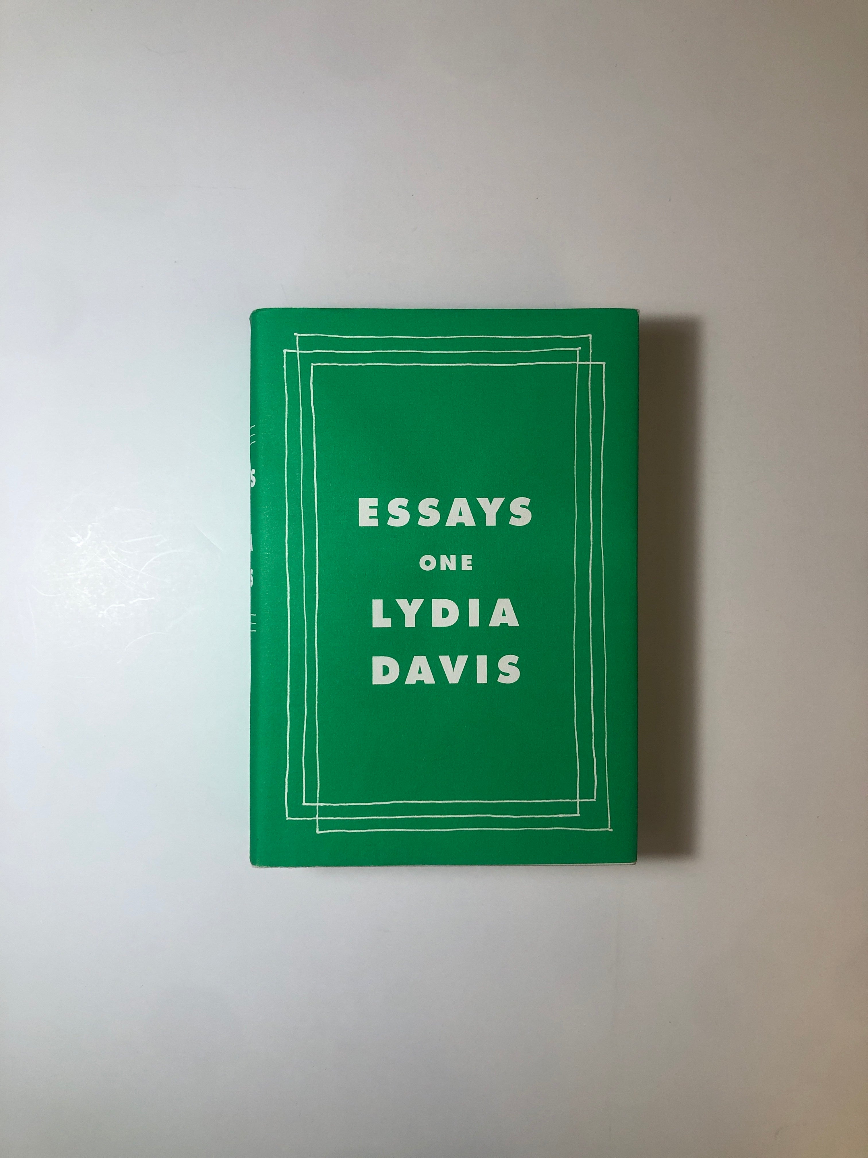 Essays - One by Lydia Davis