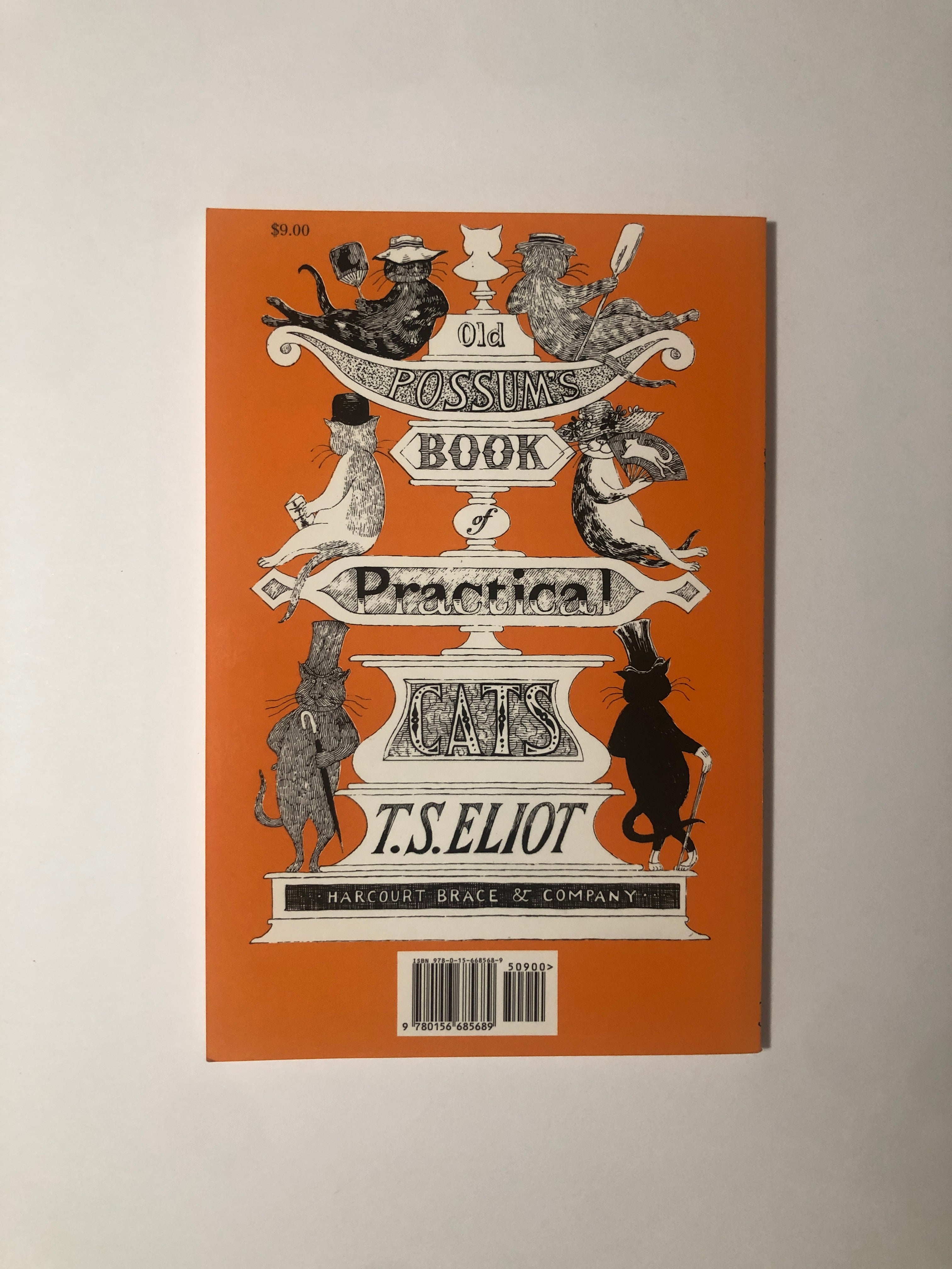 Old Possum's Book of Practical Cats by T.S. Eliot with Drawings by Edward Gorey