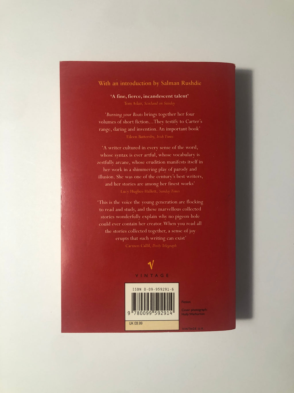 Burning Your Boats - Collected Short Stories of Angela Carter