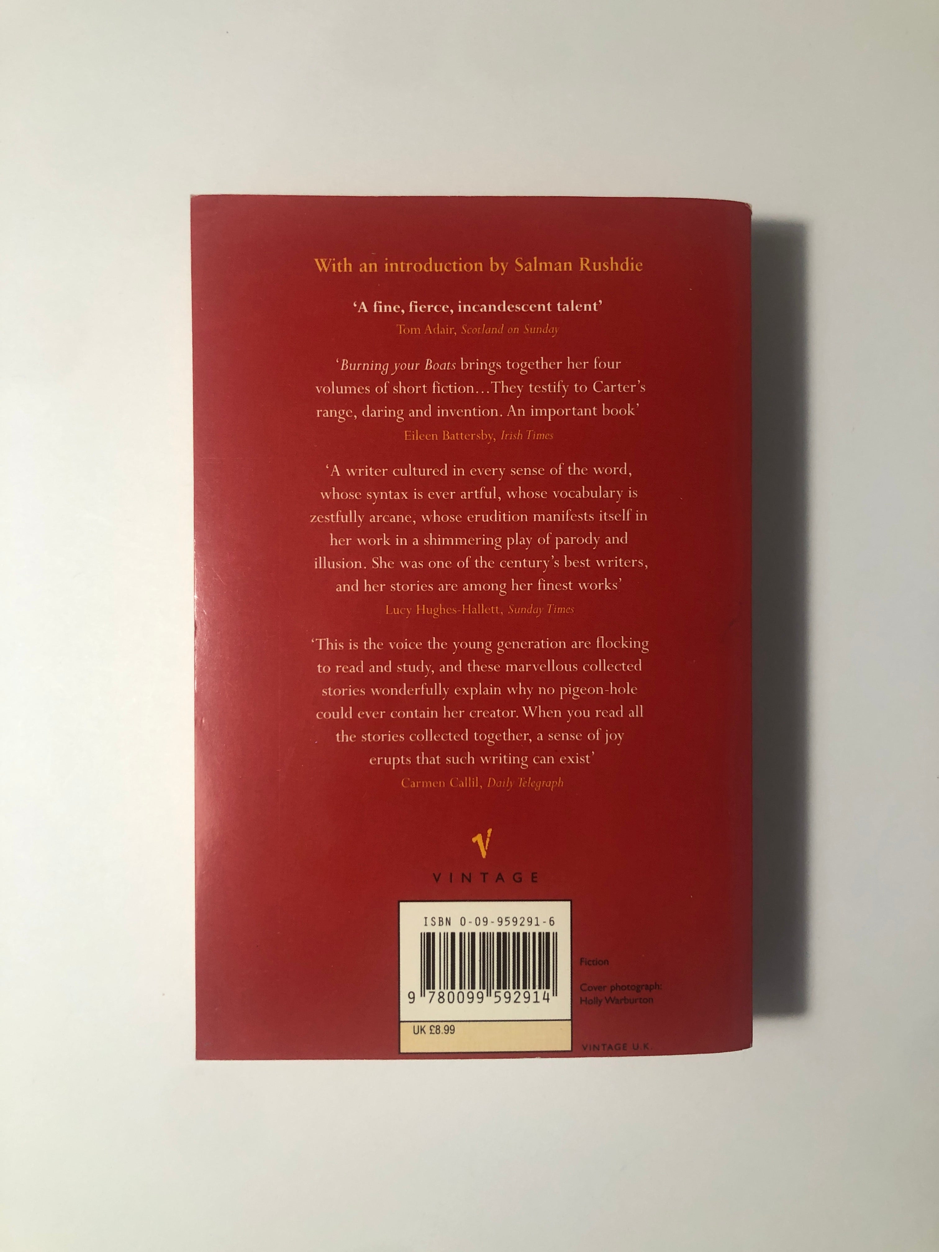 Burning Your Boats - Collected Short Stories of Angela Carter