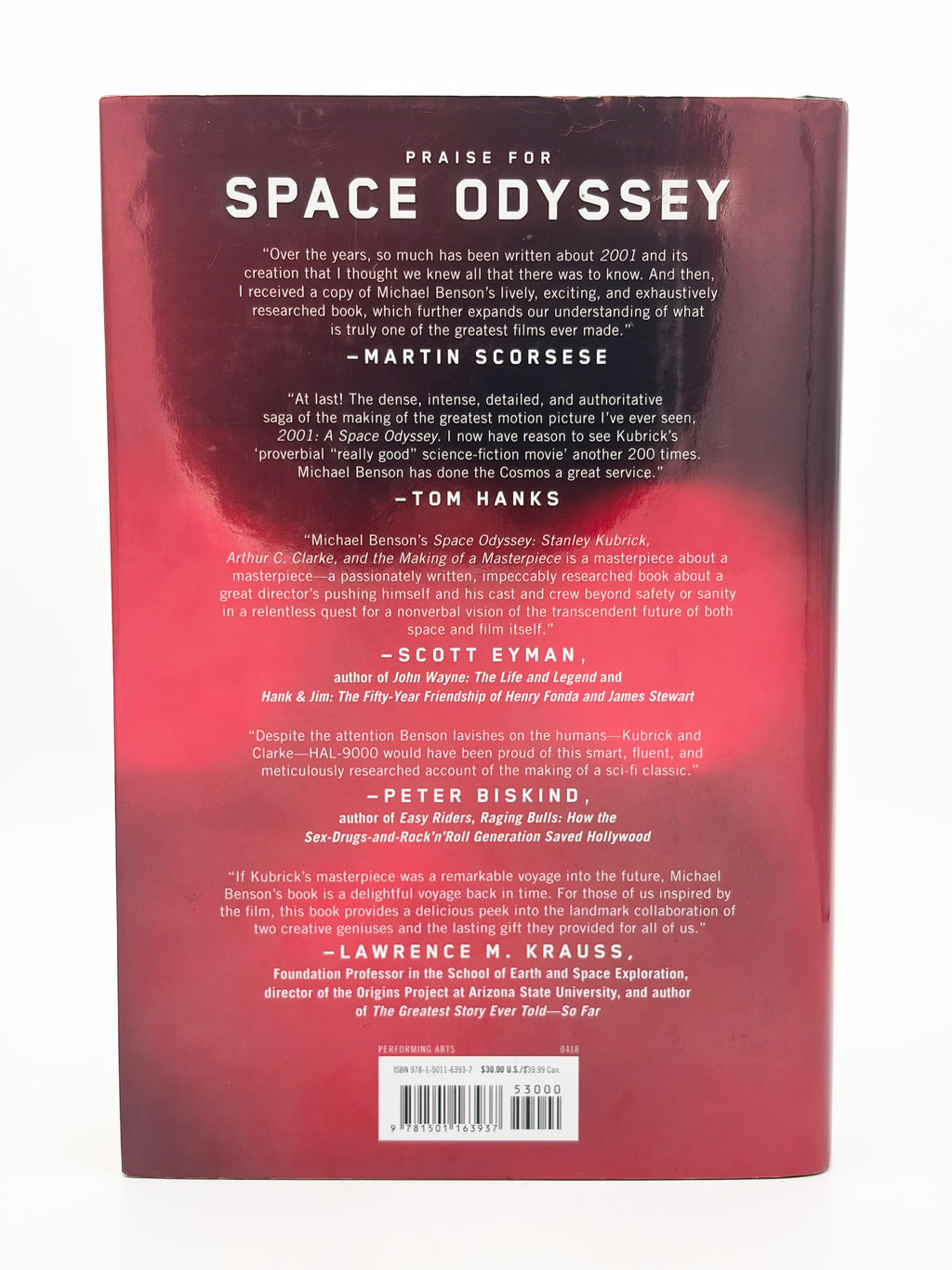 Space Odyssey - Stanley Kubrick, Arthur C. Clarke, and the Making of a Masterpiece by Michael Benson