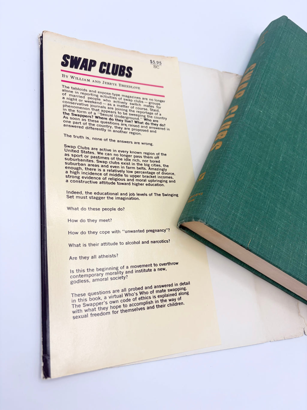 Swap Clubs - A Study in Contemporary Sexual Mores by William & Jerrye Breedlove