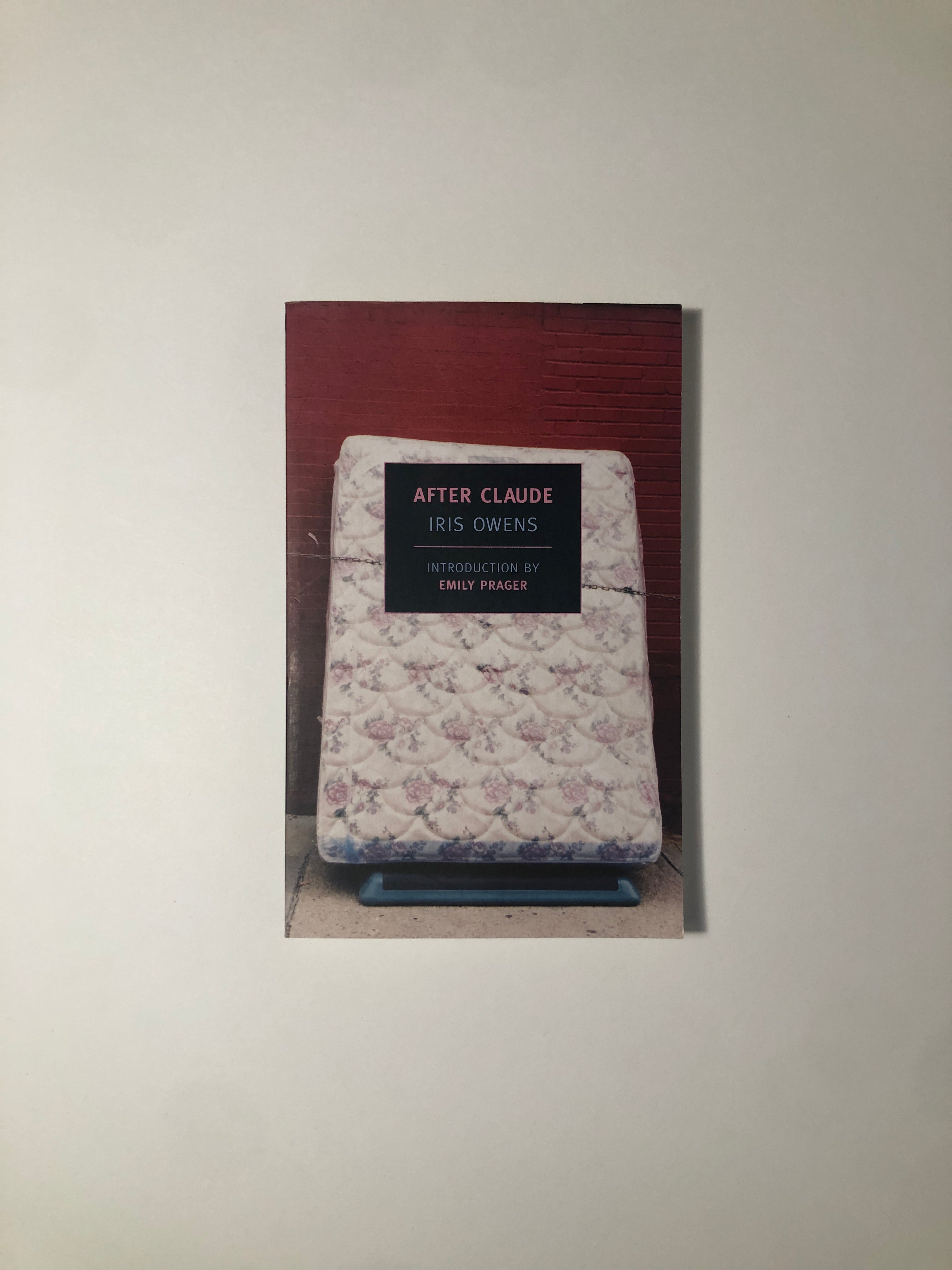 After Claude by Iris Owens - NYRB Classics