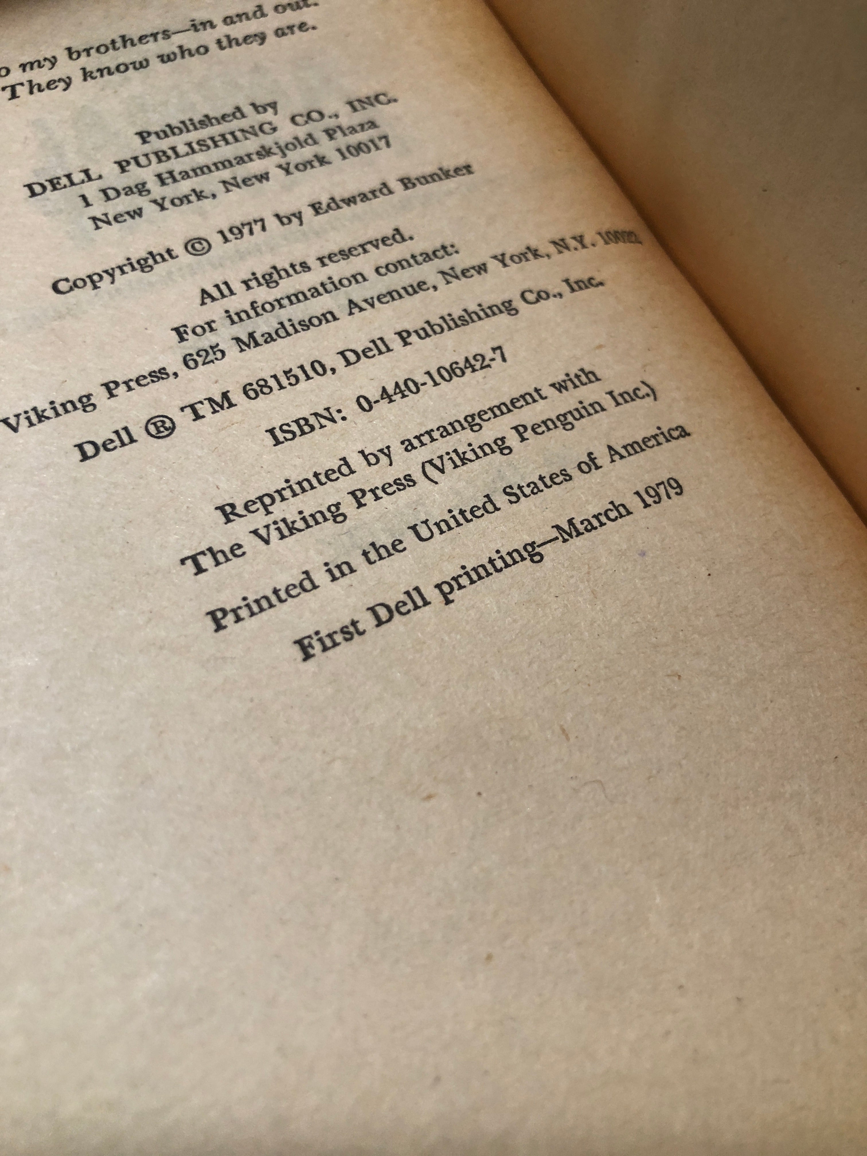 The Animal Factory by Edward Bunker