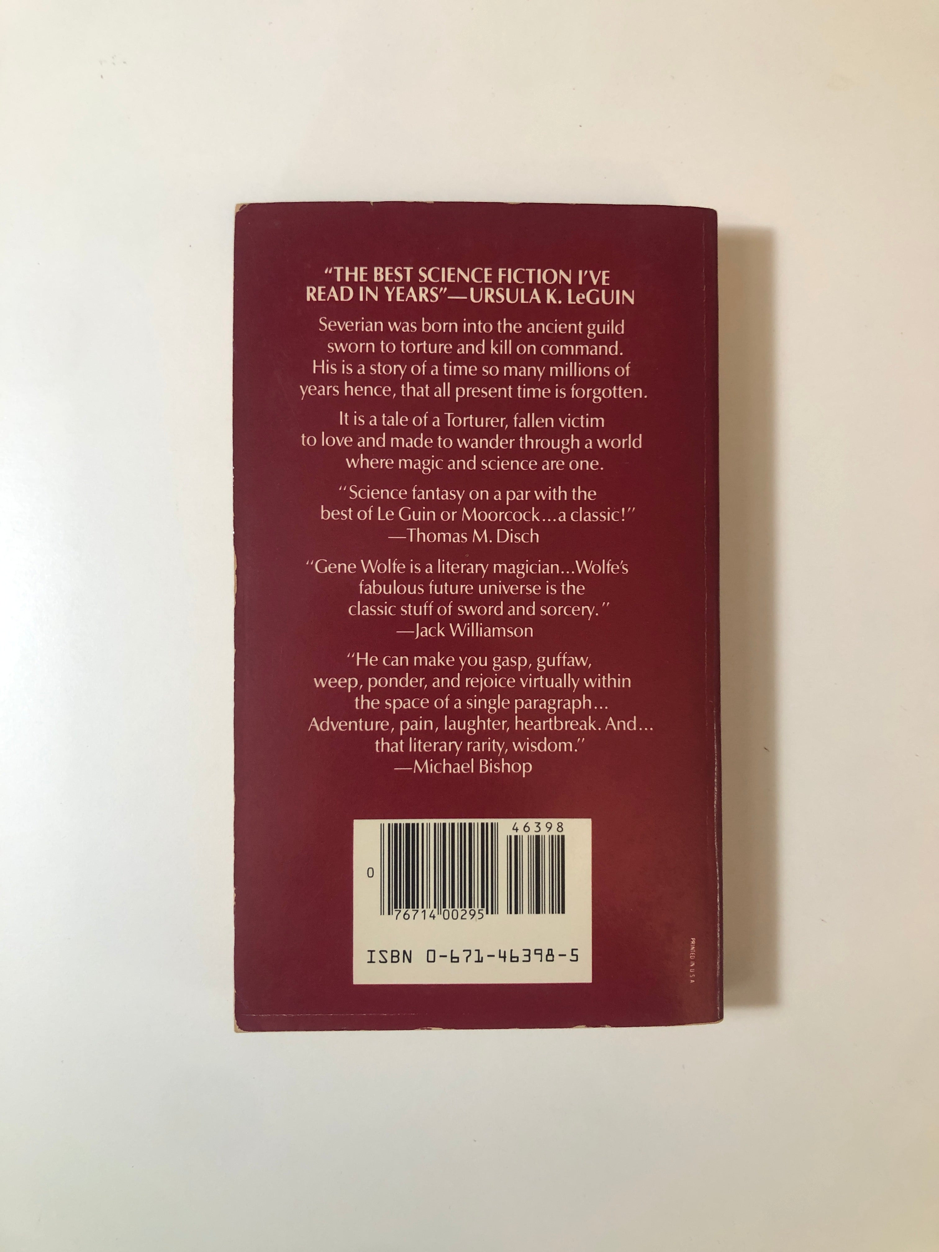 The Shadow of the Torturer by Gene Wolfe