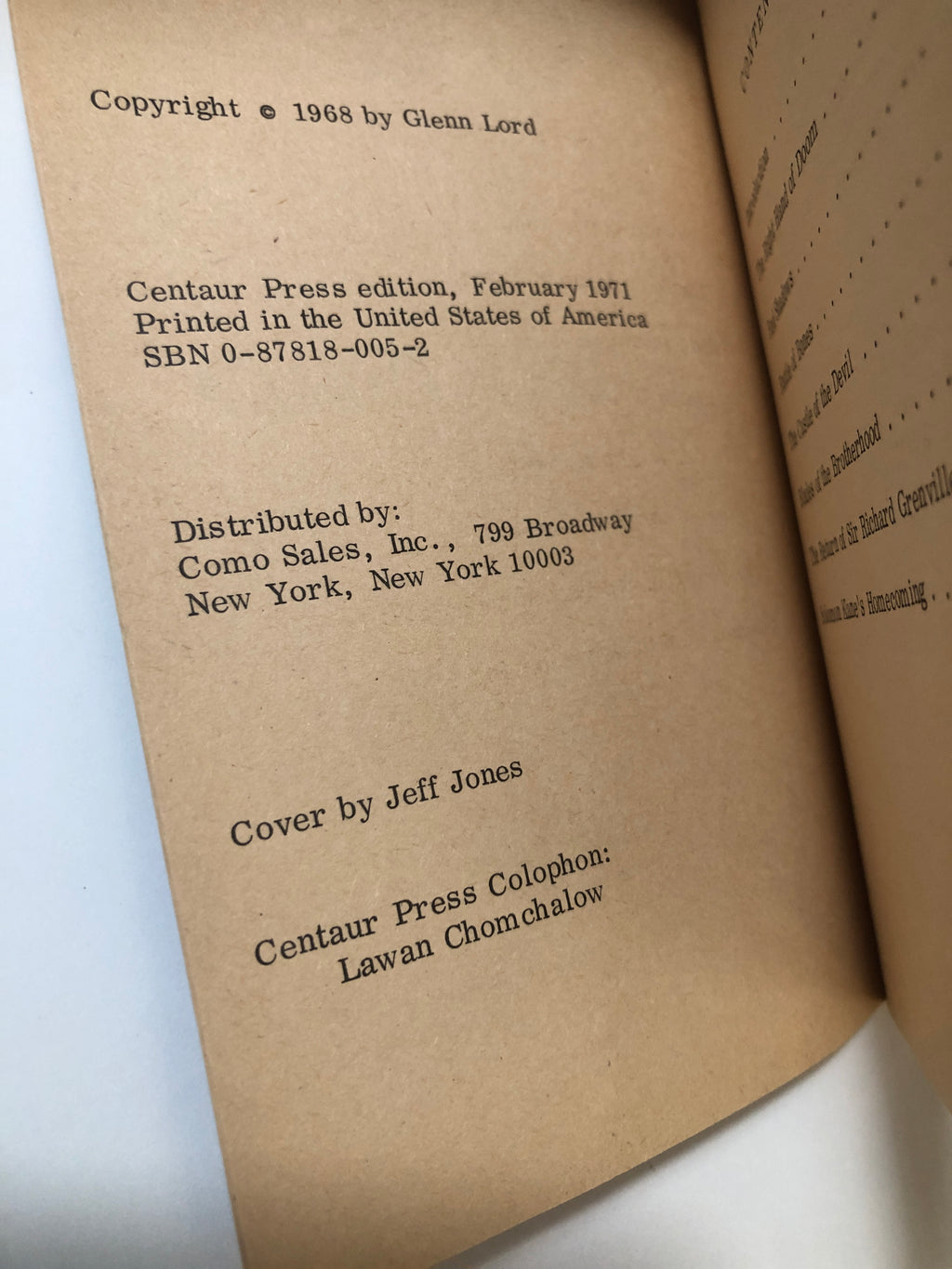 Soloman Kane by Robert E. Howard