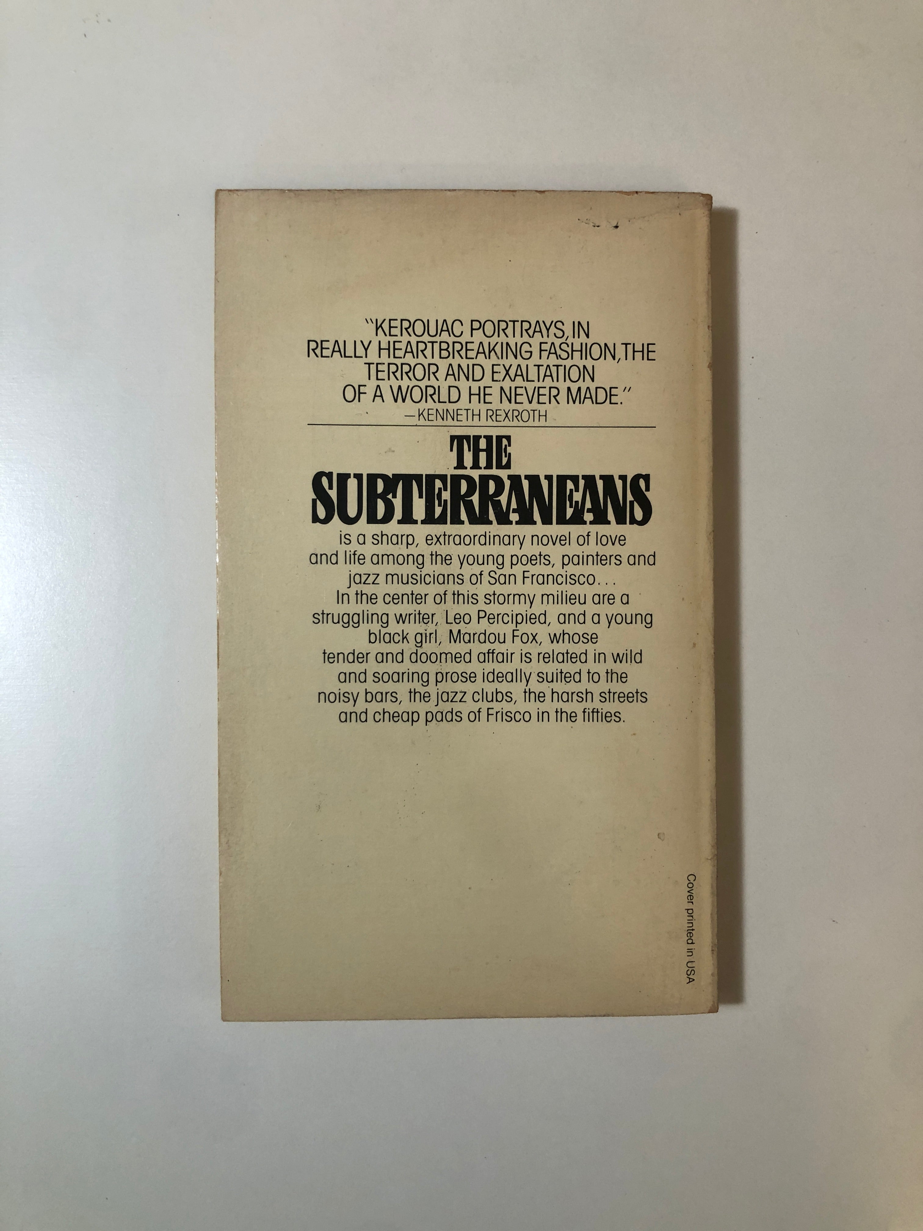 The Subterraneans by Jack Kerouac