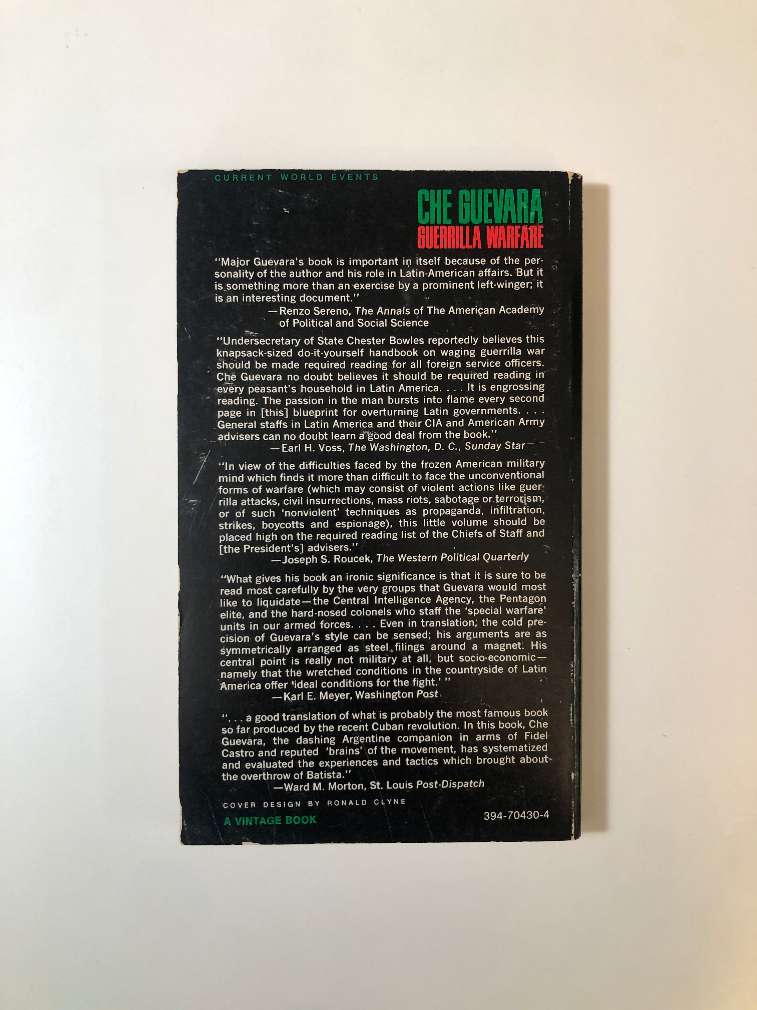 Guerrilla Warfare by Ernesto 'Che' Guevara