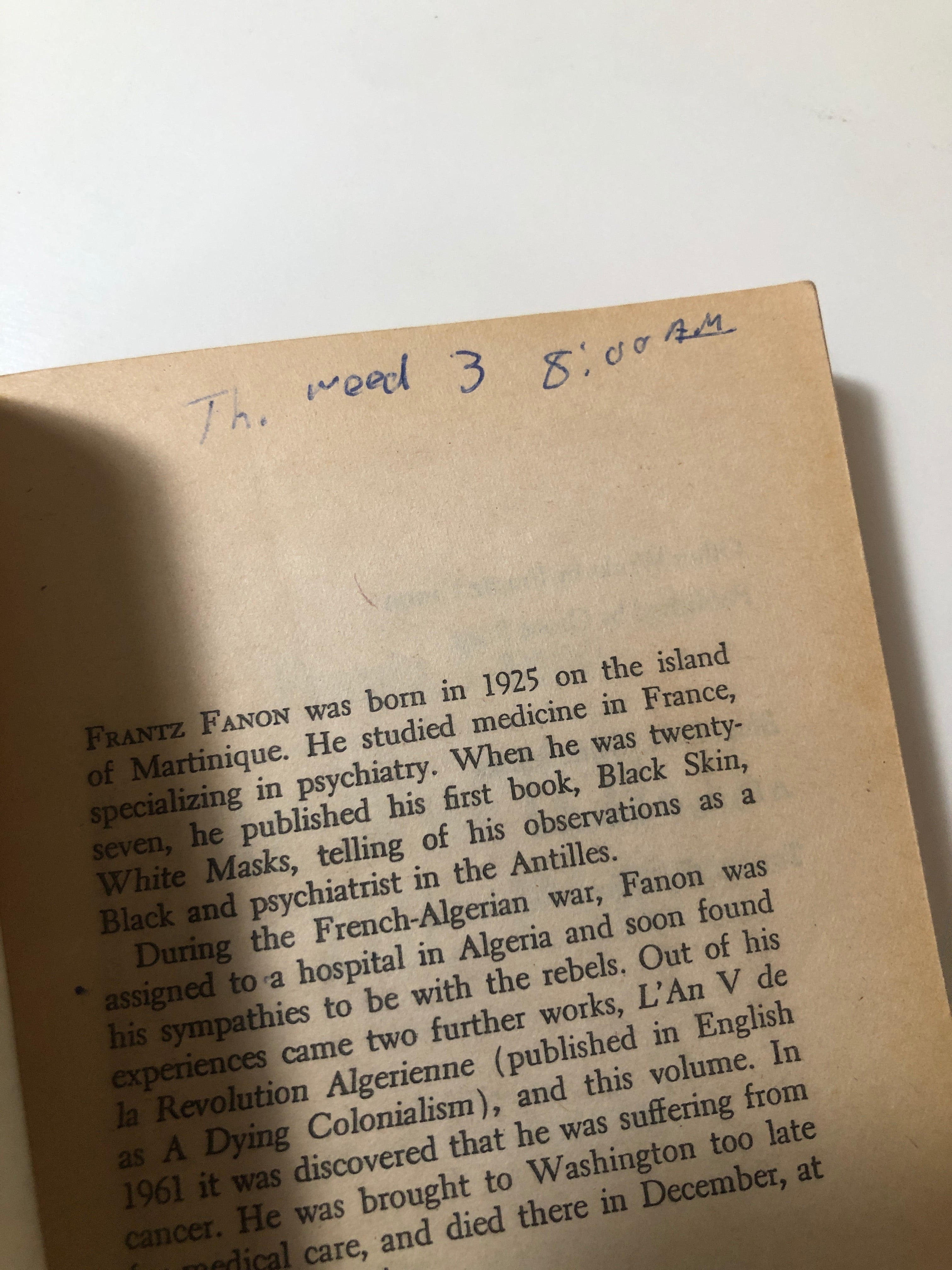 The Wretched of the Earth by Frantz Fanon