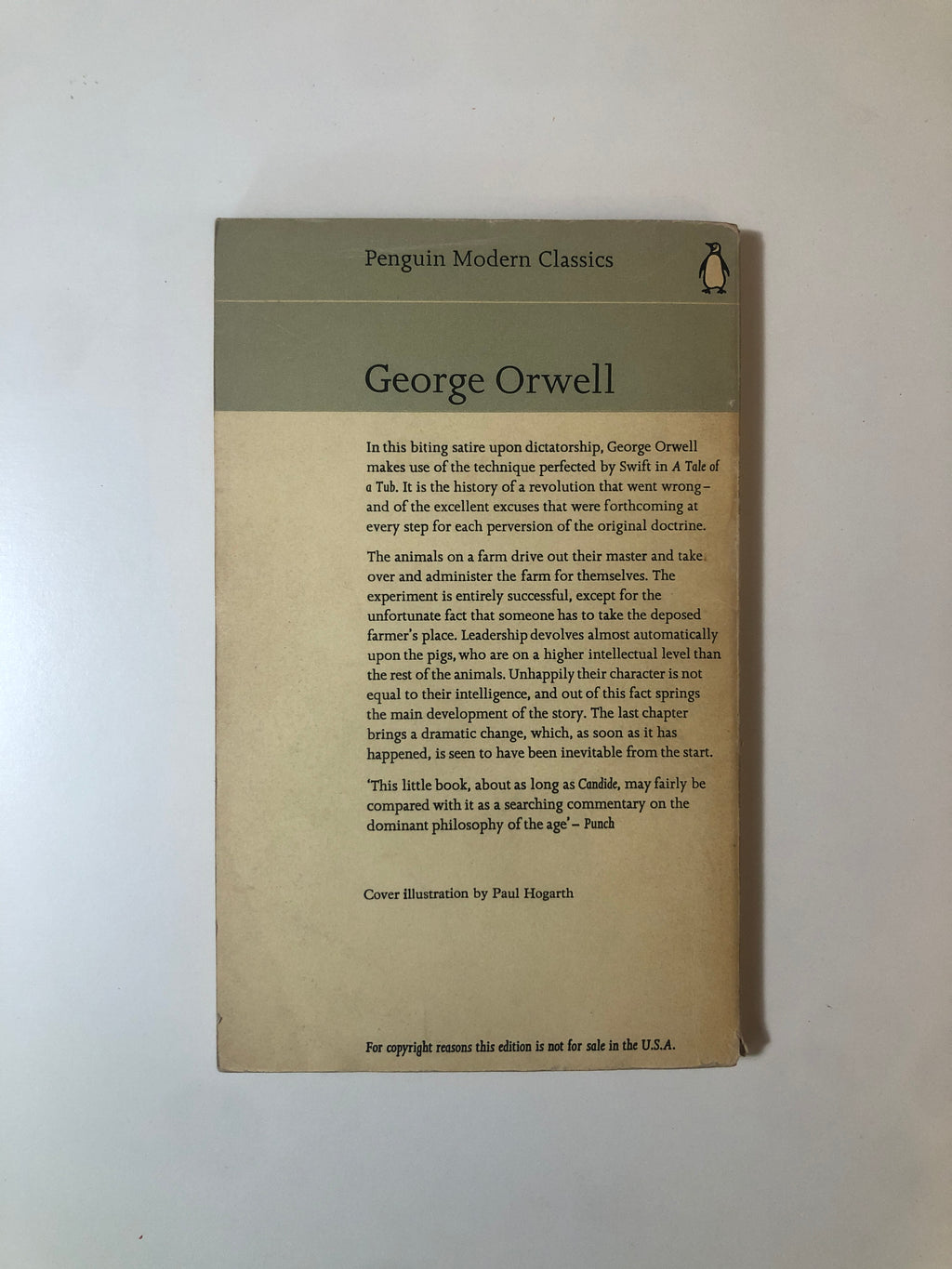 Animal Farm by George Orwell