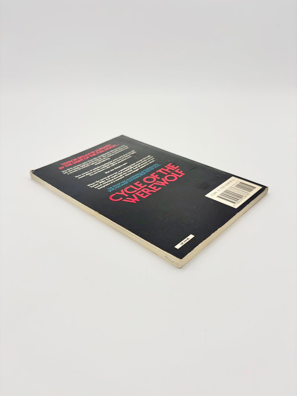 Cycle of the Werewolf by Stephen King