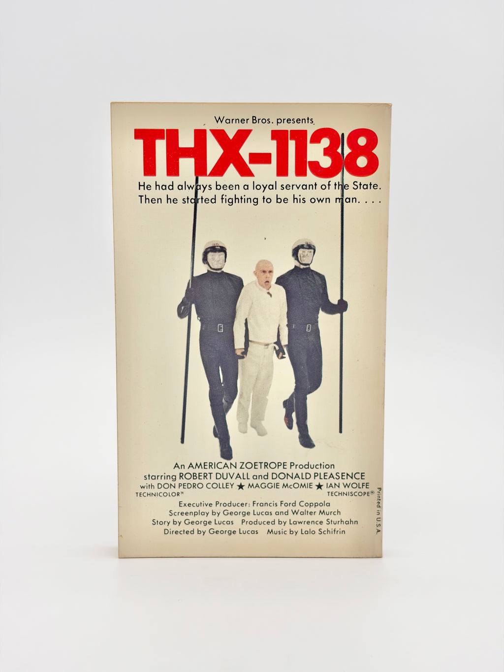 THX 1138 by Ben Bova based on the screenplay by George Lucas and Walter Murch