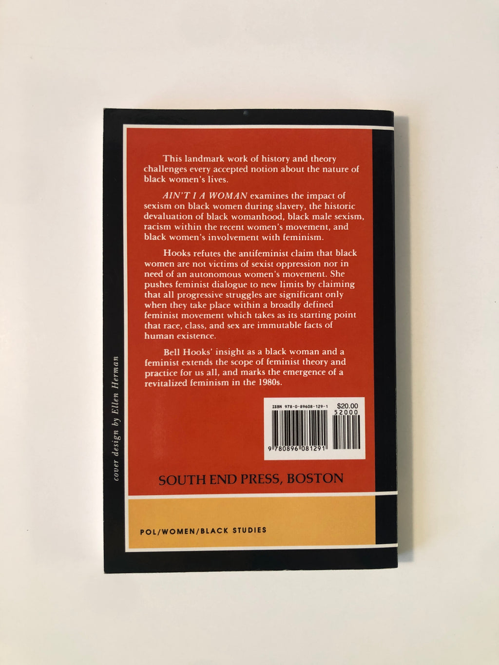 Ain't I a Woman - Black Women and Feminism by bell hooks