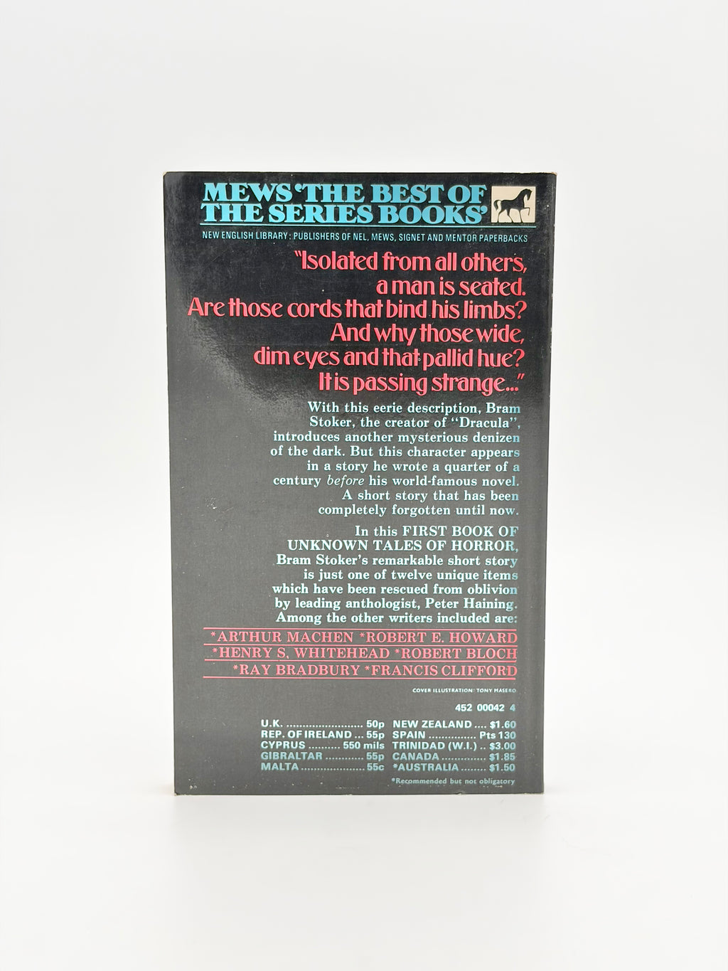 The First Book of Unknown Tales of Horror edited by Peter Haining