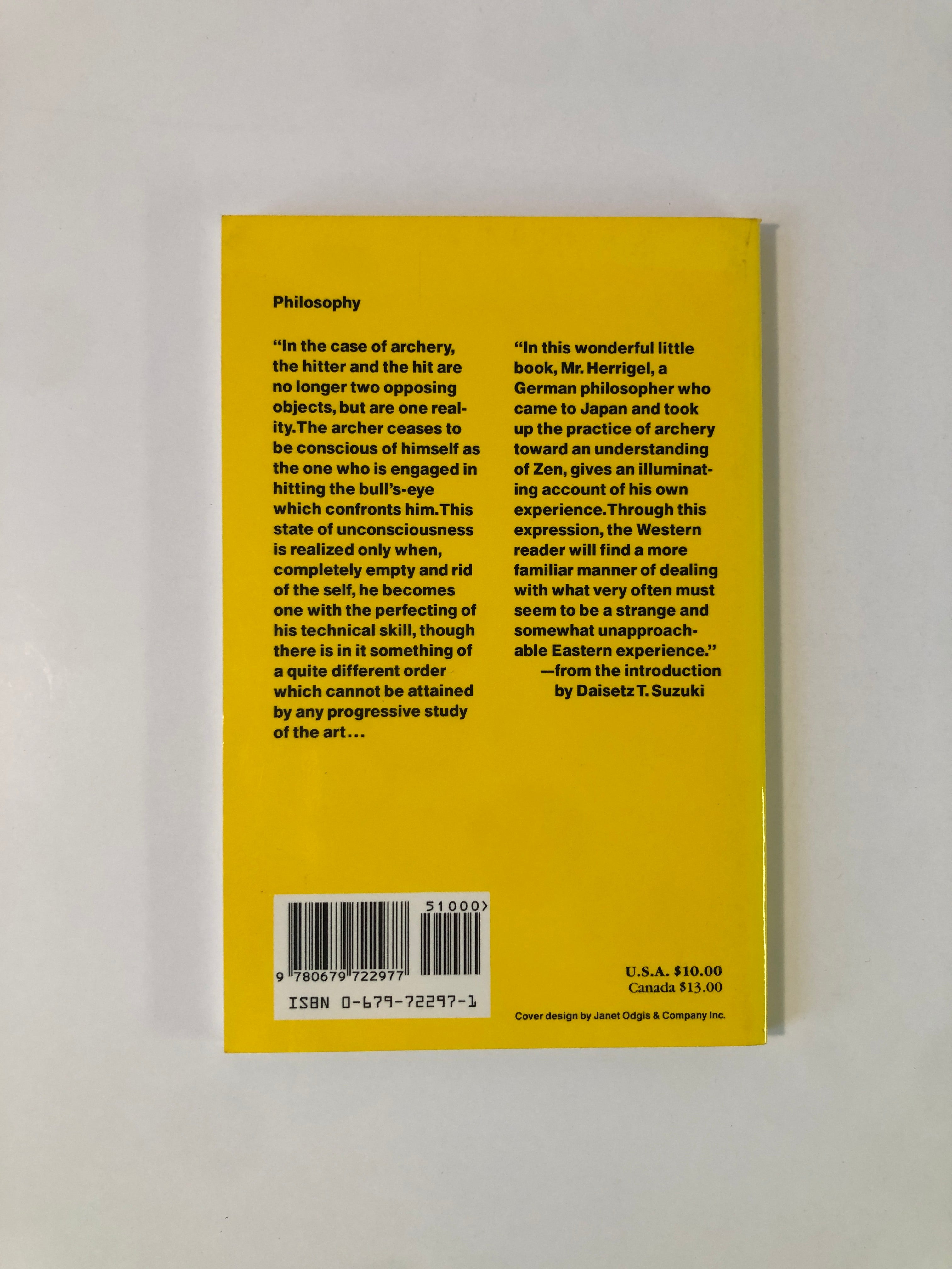 Zen in the Art of Archery by Eugen Herrigel