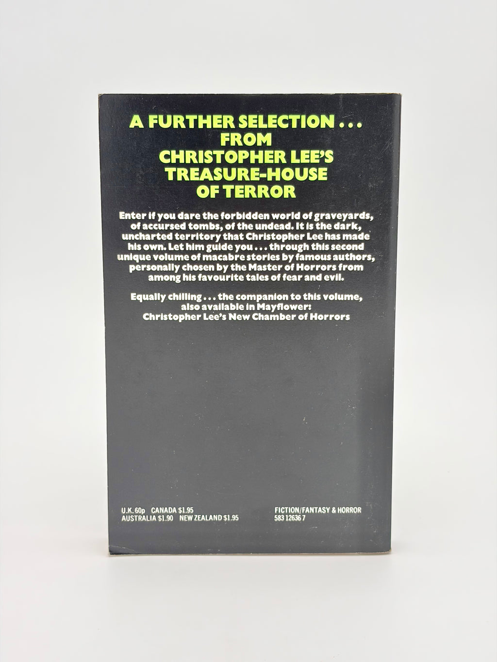 More of Christopher Lee's New Chamber of Horrors edited by Peter Haining