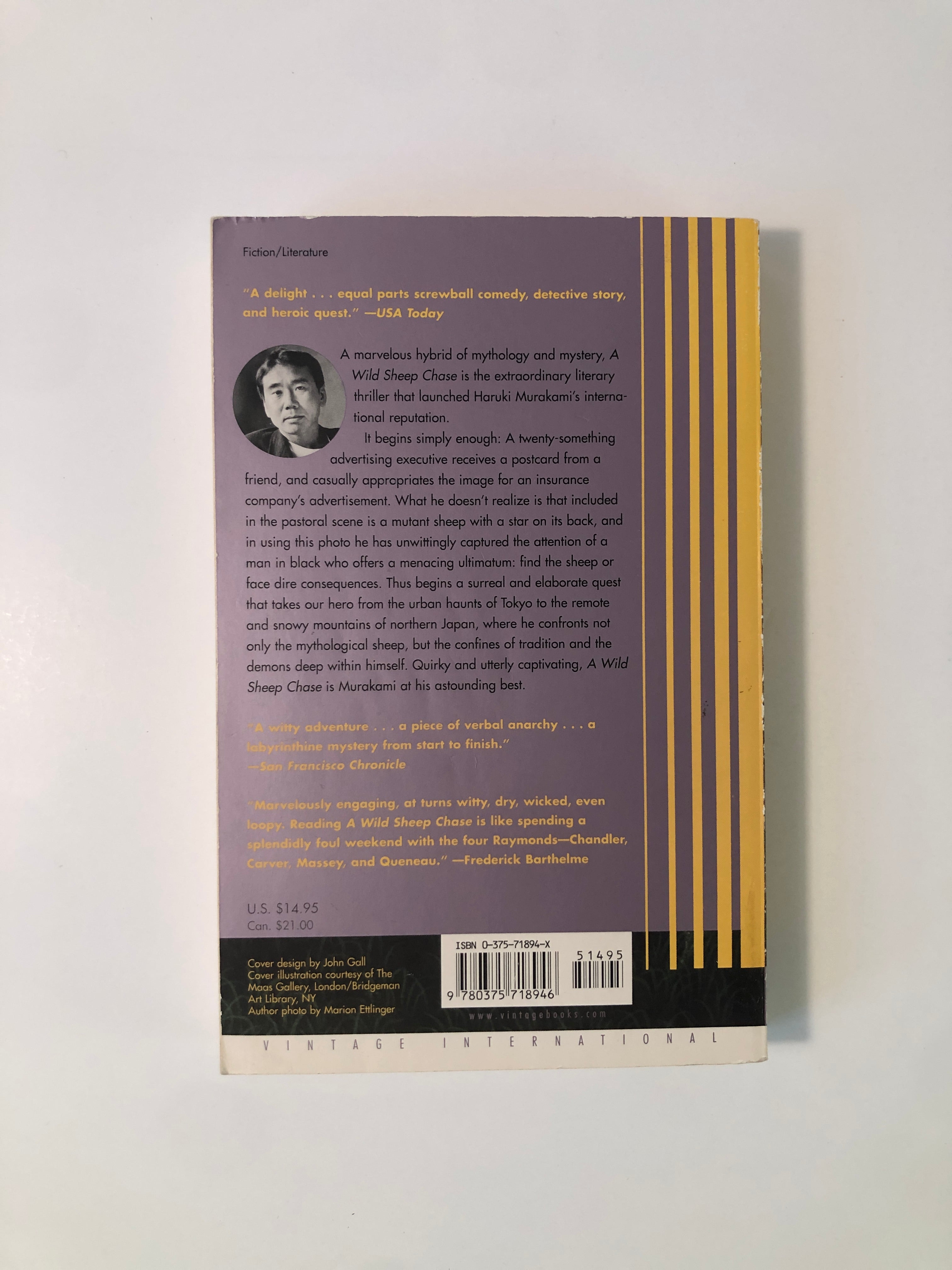 A Wild Sheep Chase by Haruki Murakami