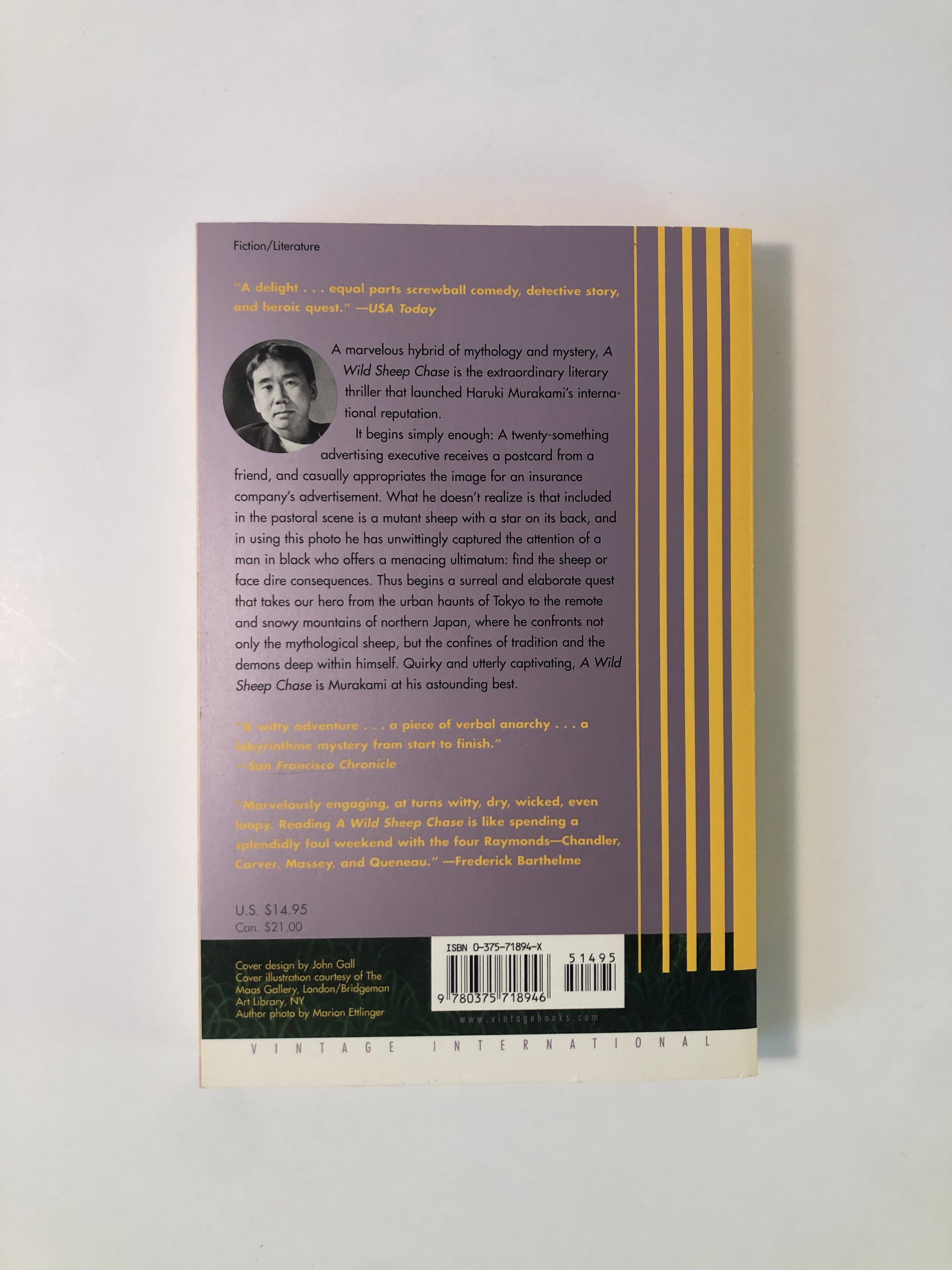 A Wild Sheep Chase by Haruki Murakami