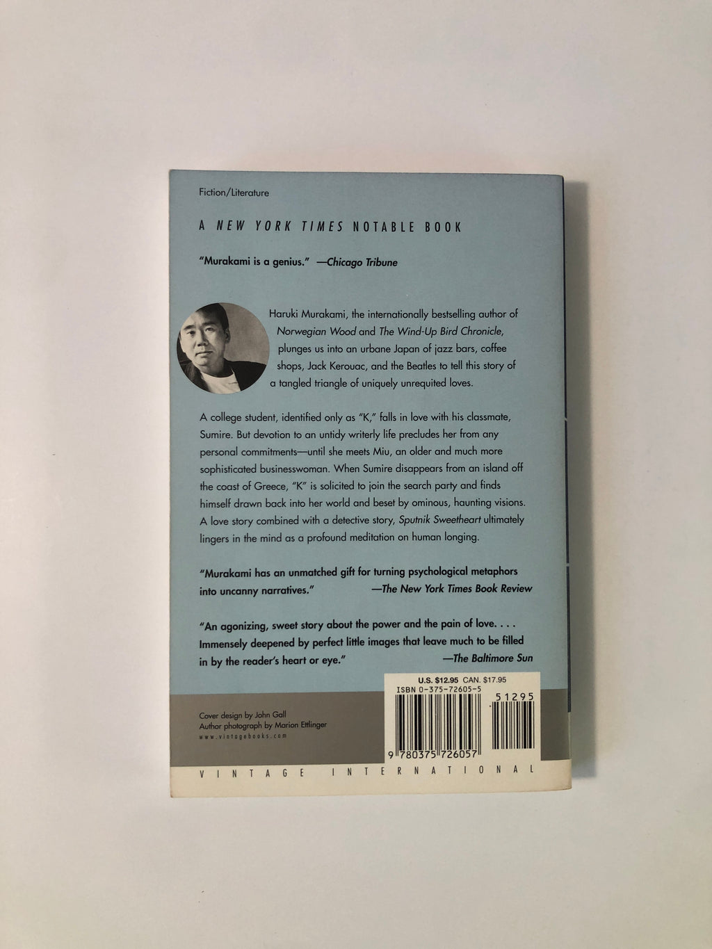 Sputnik Sweetheart by Haruki Murakami