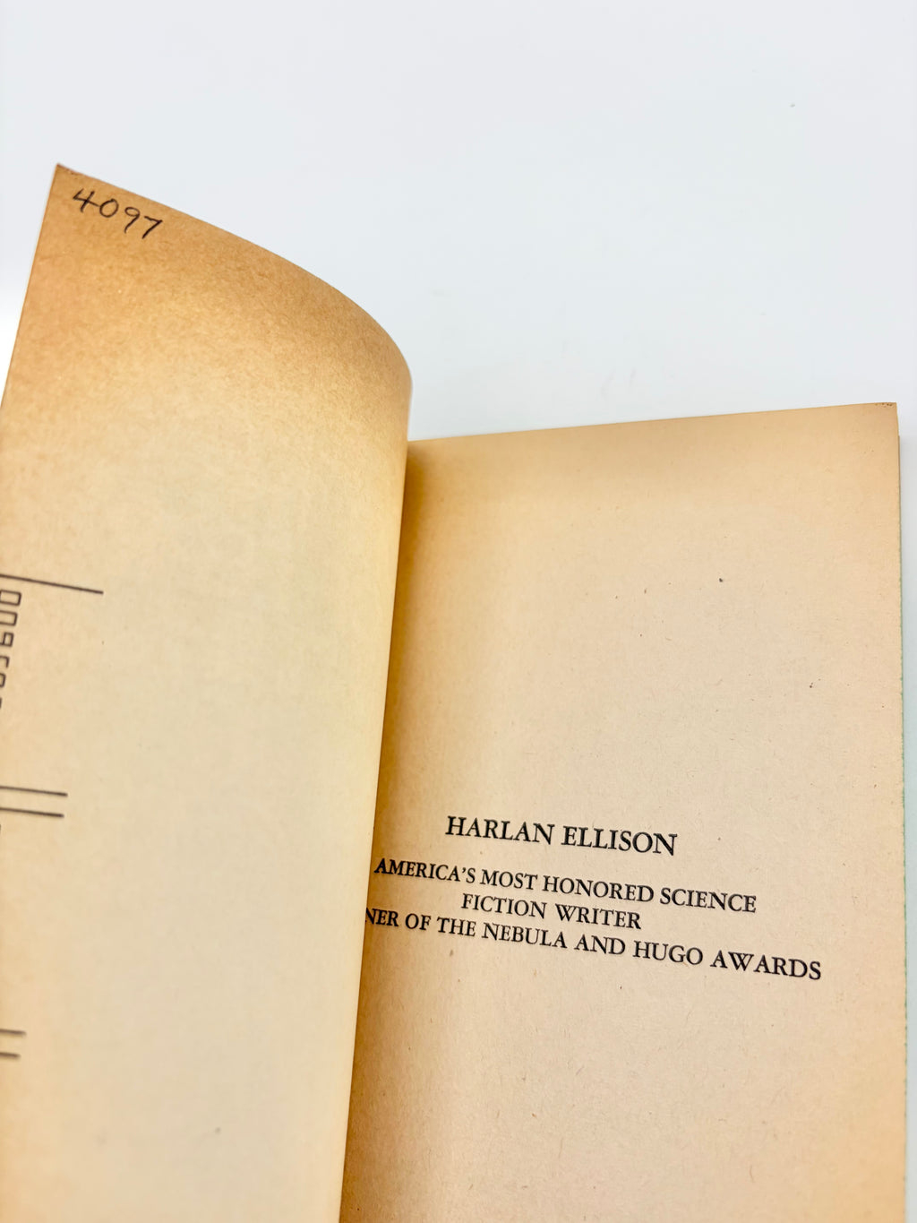 From the Land of Fear by Harlan Ellison