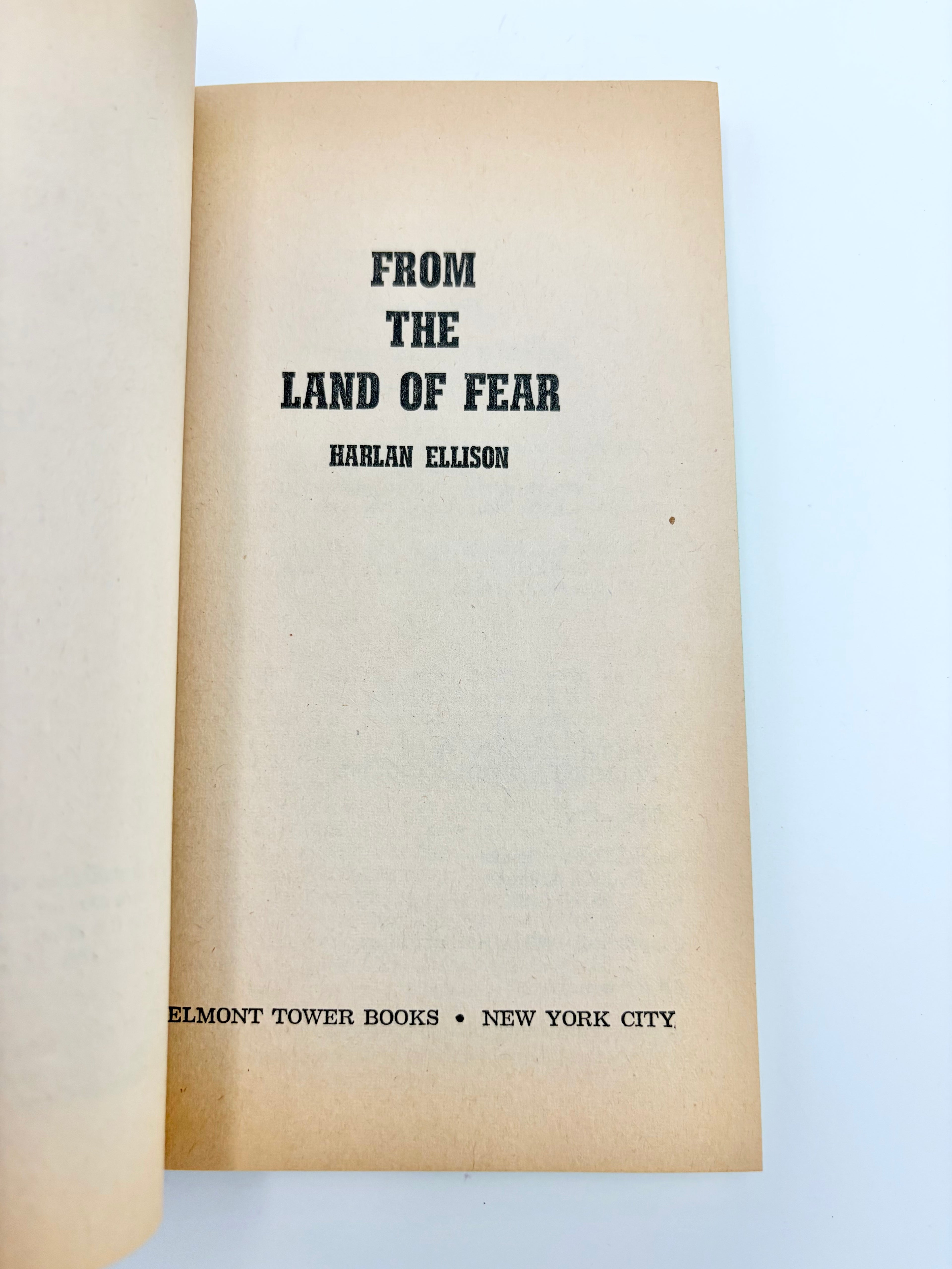 From the Land of Fear by Harlan Ellison