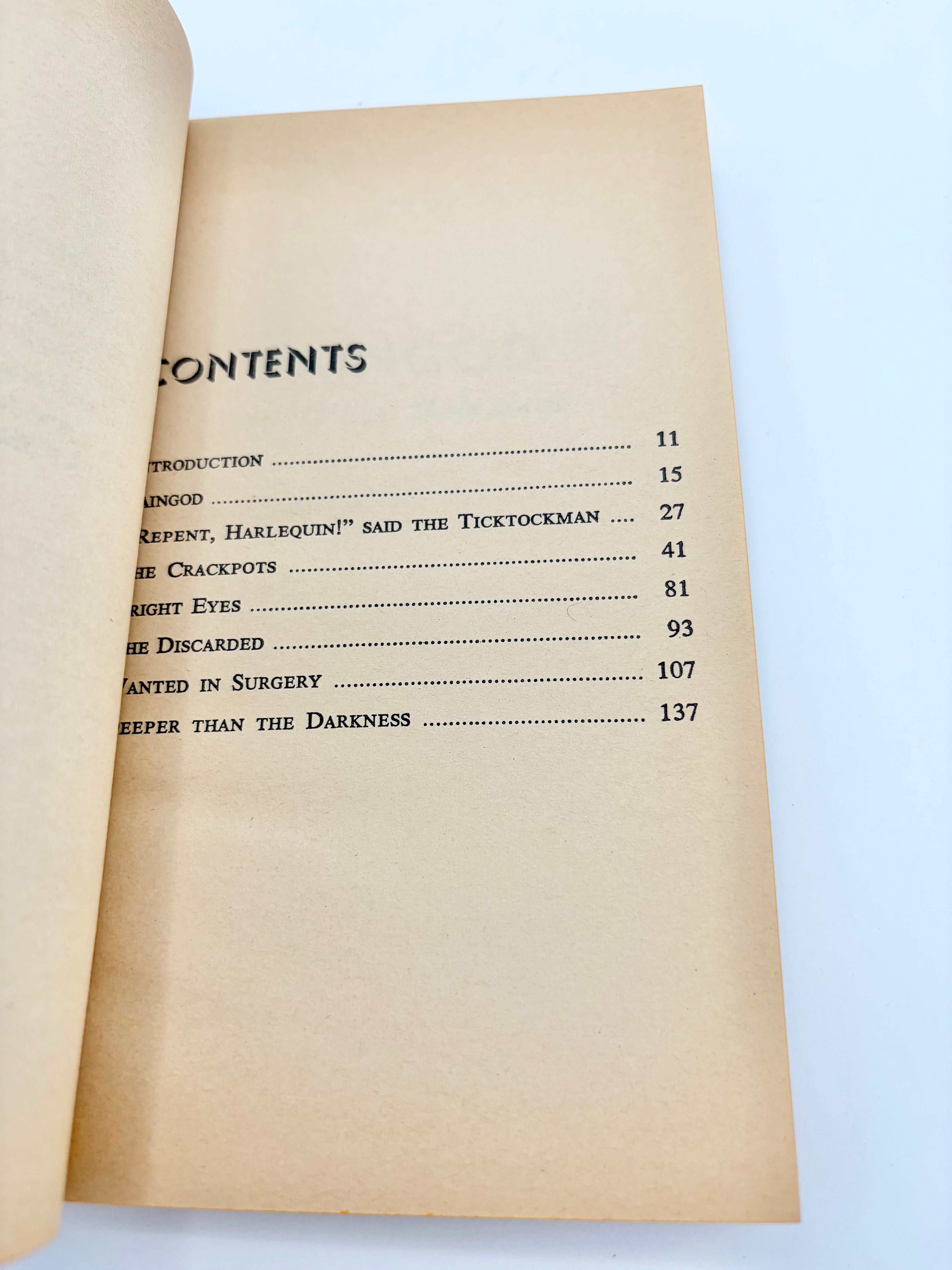 Paingod and Other Delusions by Harlan Ellison