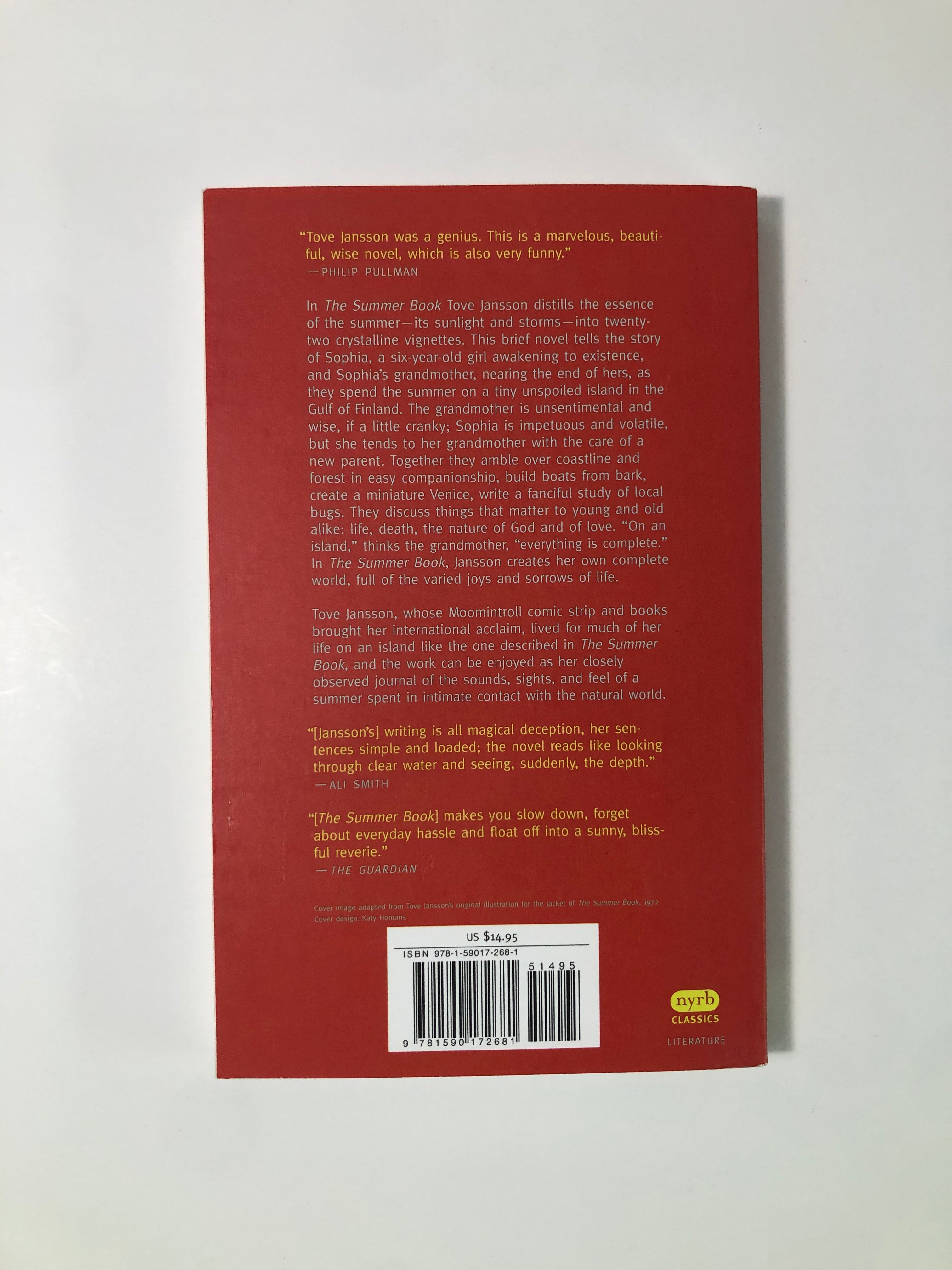 The Summer Book by Tove Jansson - NYRB Classics