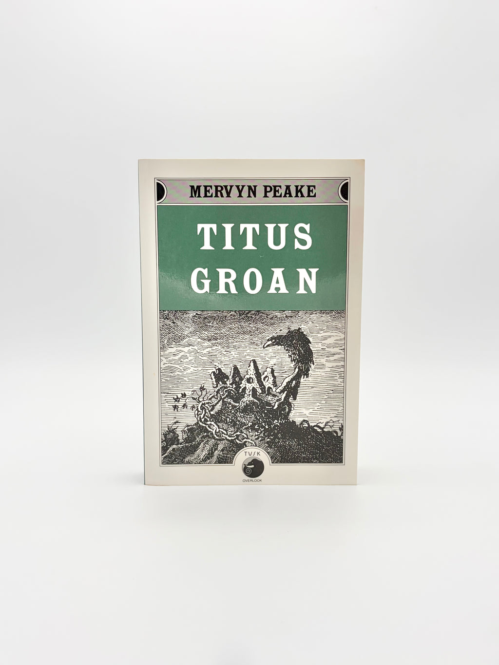 The Gormenghast Trilogy by Mervyn Peake - Titus Groan, Gormenghast, and Titus Alone