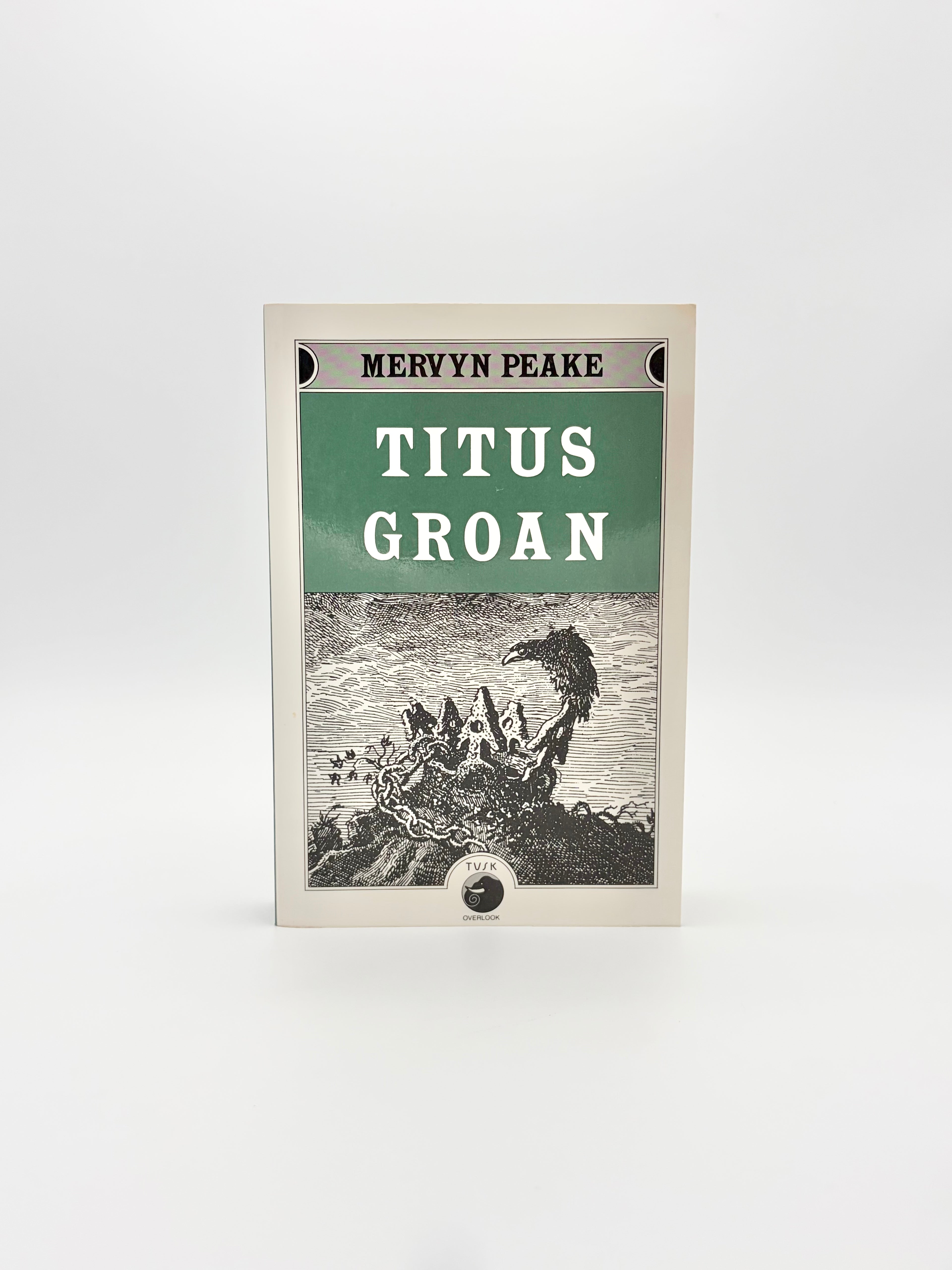 The Gormenghast Trilogy by Mervyn Peake - Titus Groan, Gormenghast, and Titus Alone