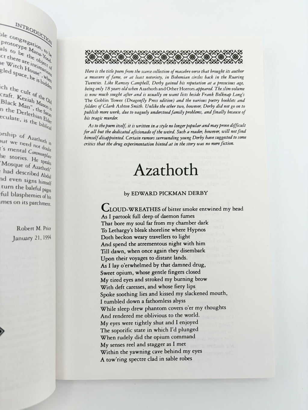 The Azathoth Cycle - The Blind Idiot God edited by Robert M. Price