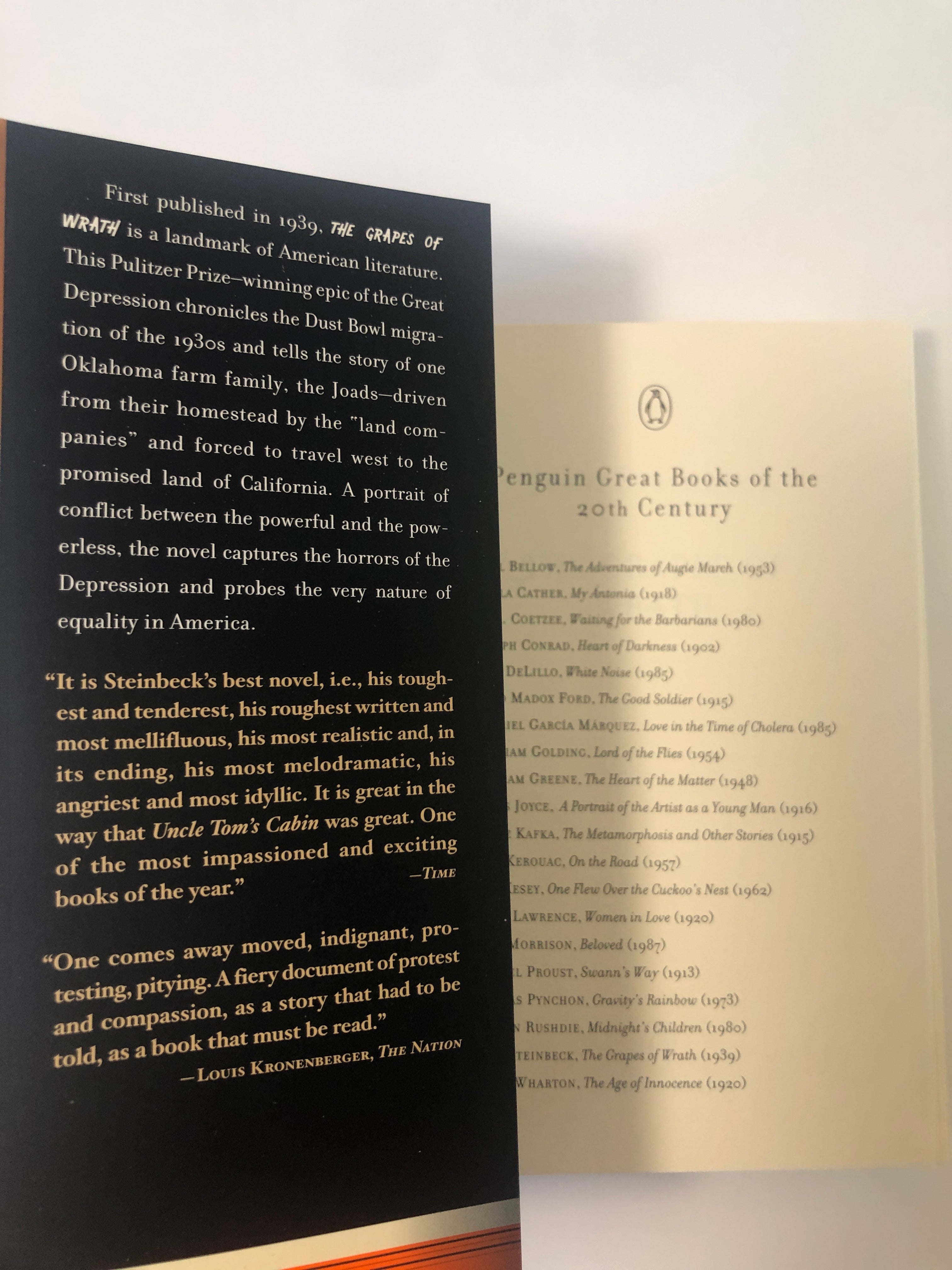 The Grapes of Wrath by John Steinbeck