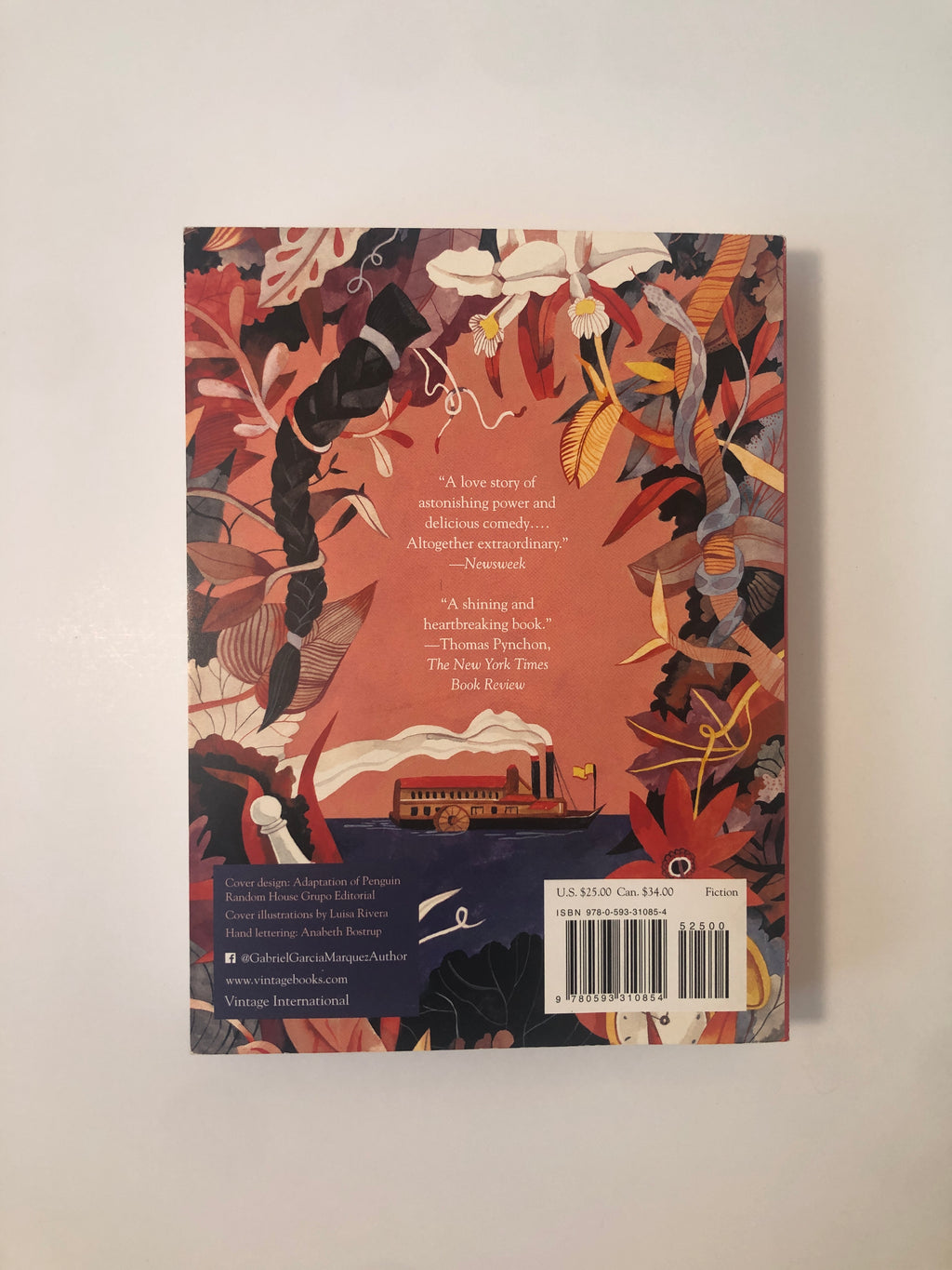 Love in the Time of Cholera by Gabriel García Márquez