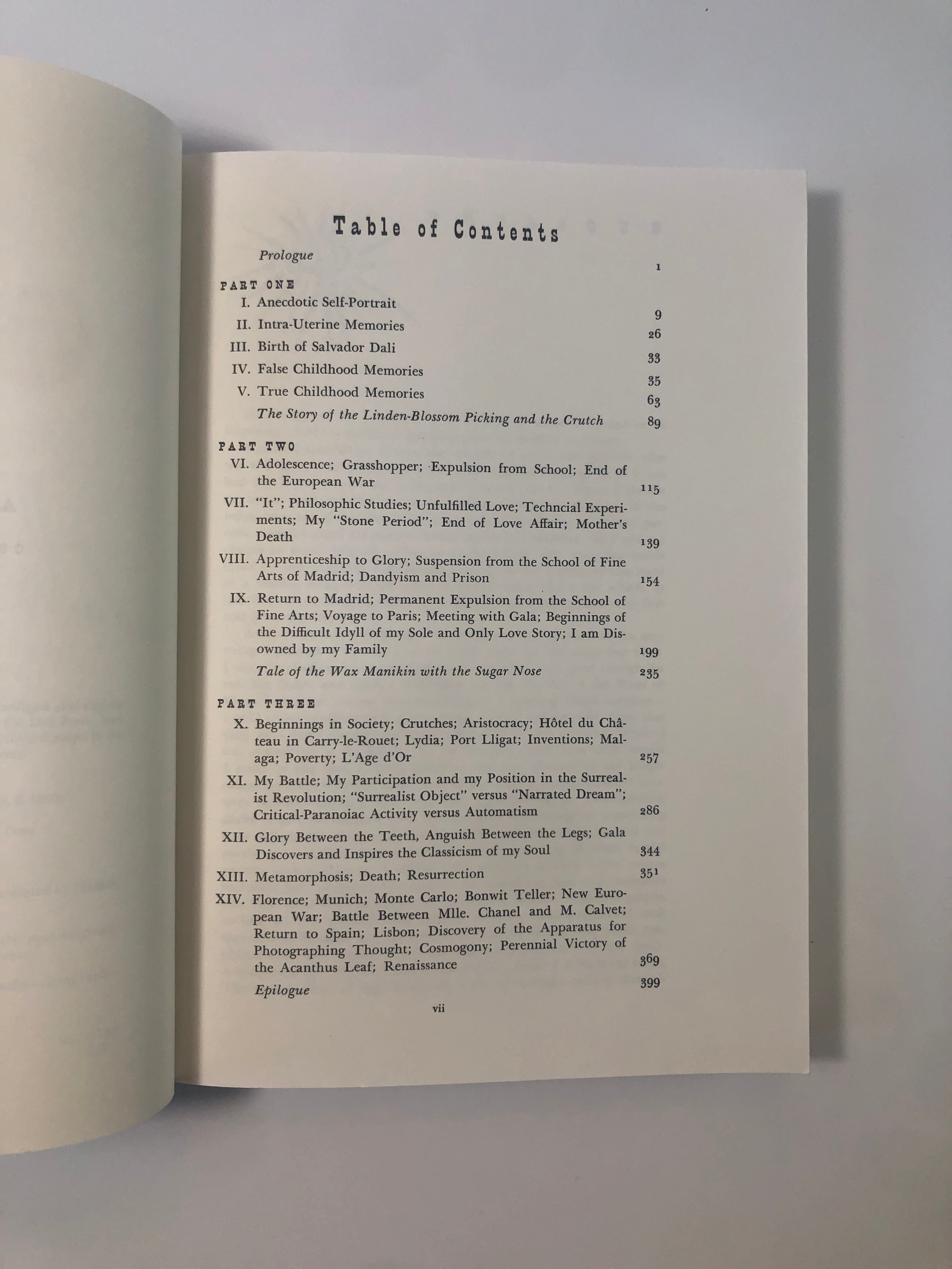 The Secret Life of Salvador Dalí by Salvador Dalí