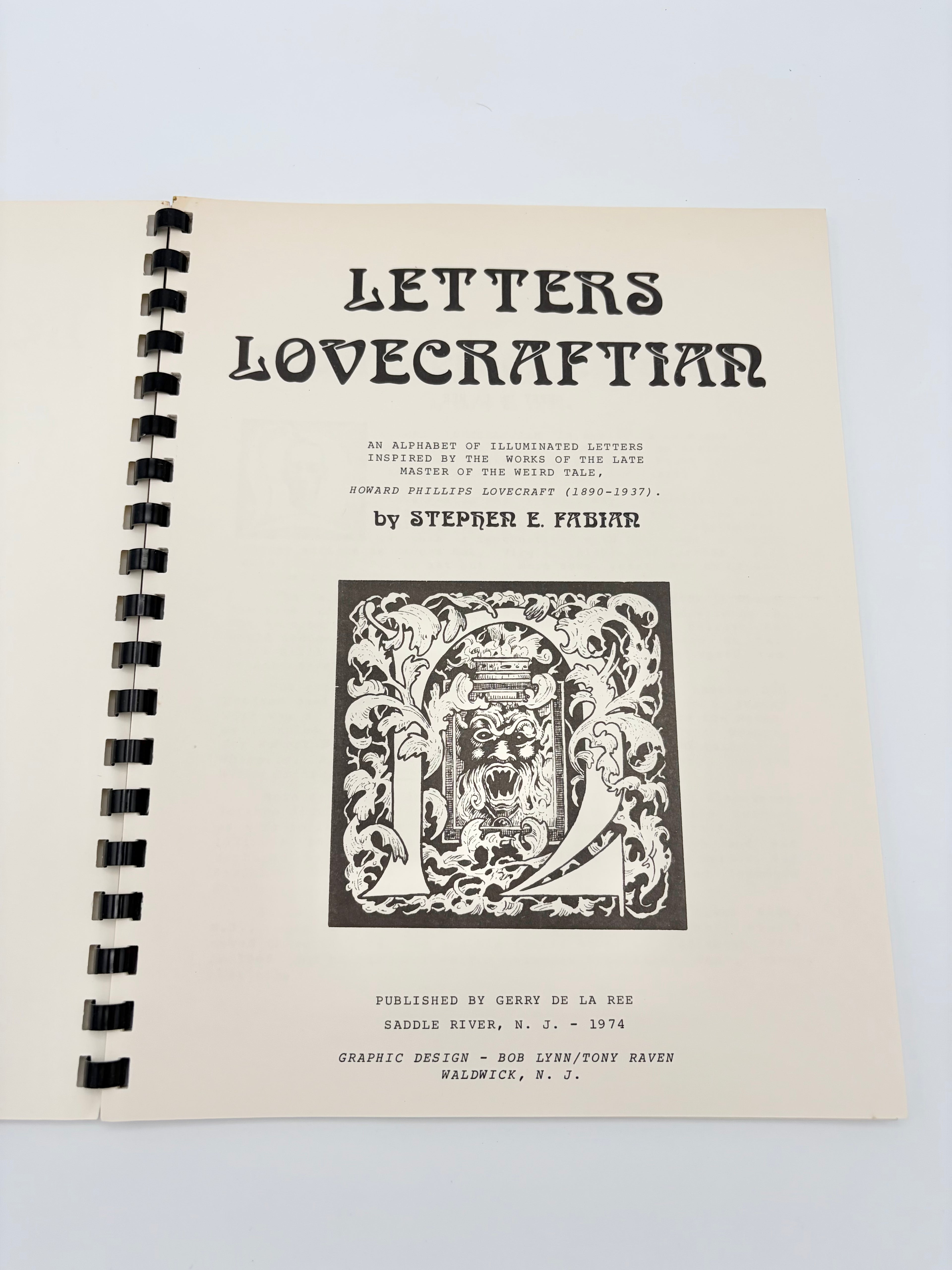 Letters Lovecraftian by Stephen A. Fabian